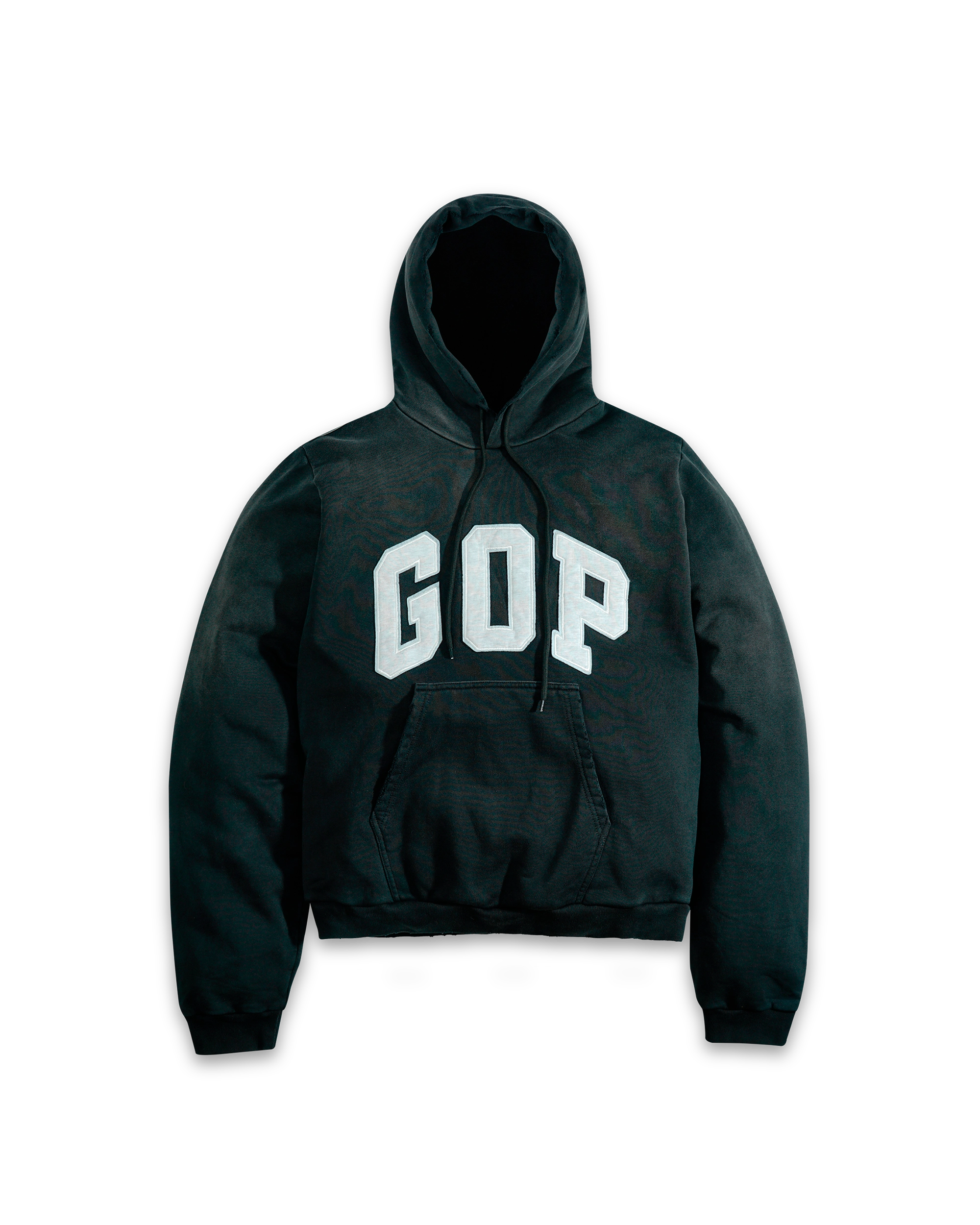 'GOP' hoodie, black