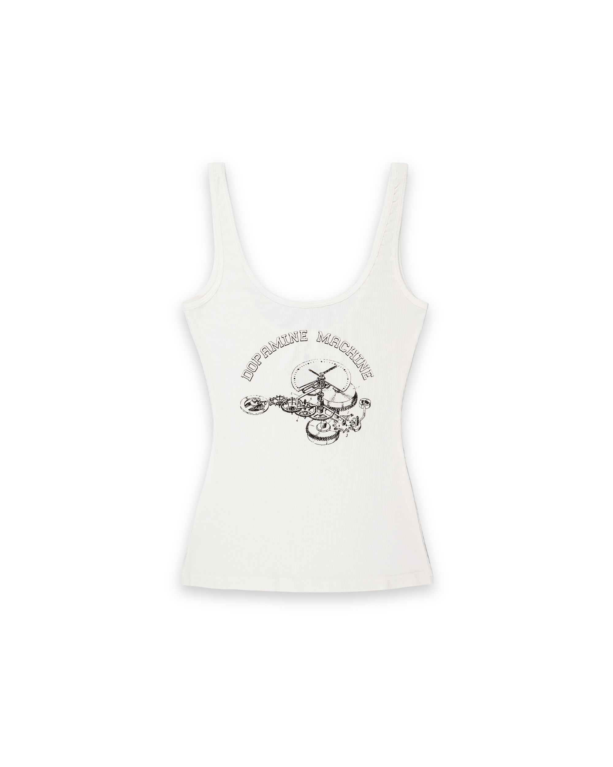 'dopamine machine' tank top