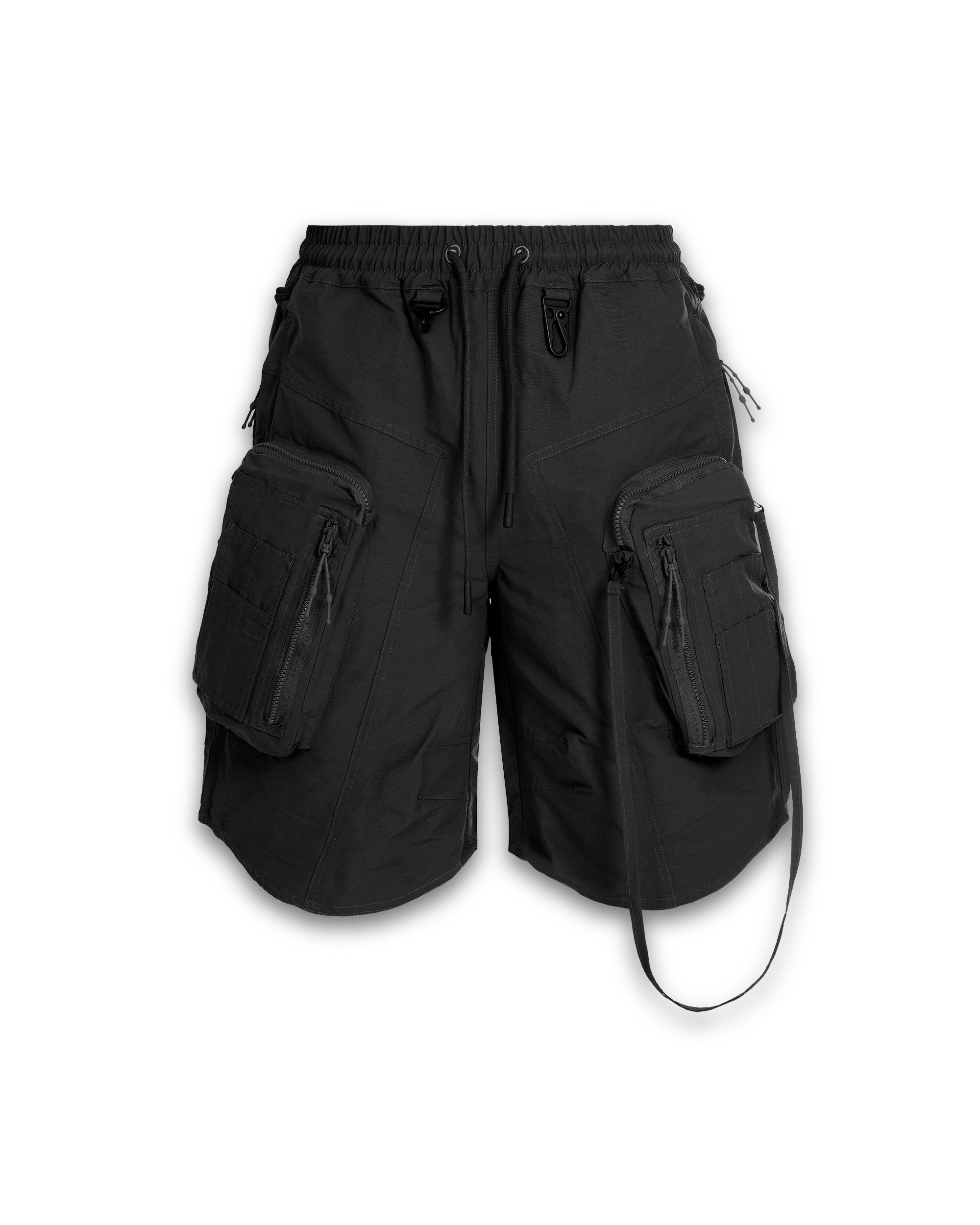 'MAONE' cargo shorts, black