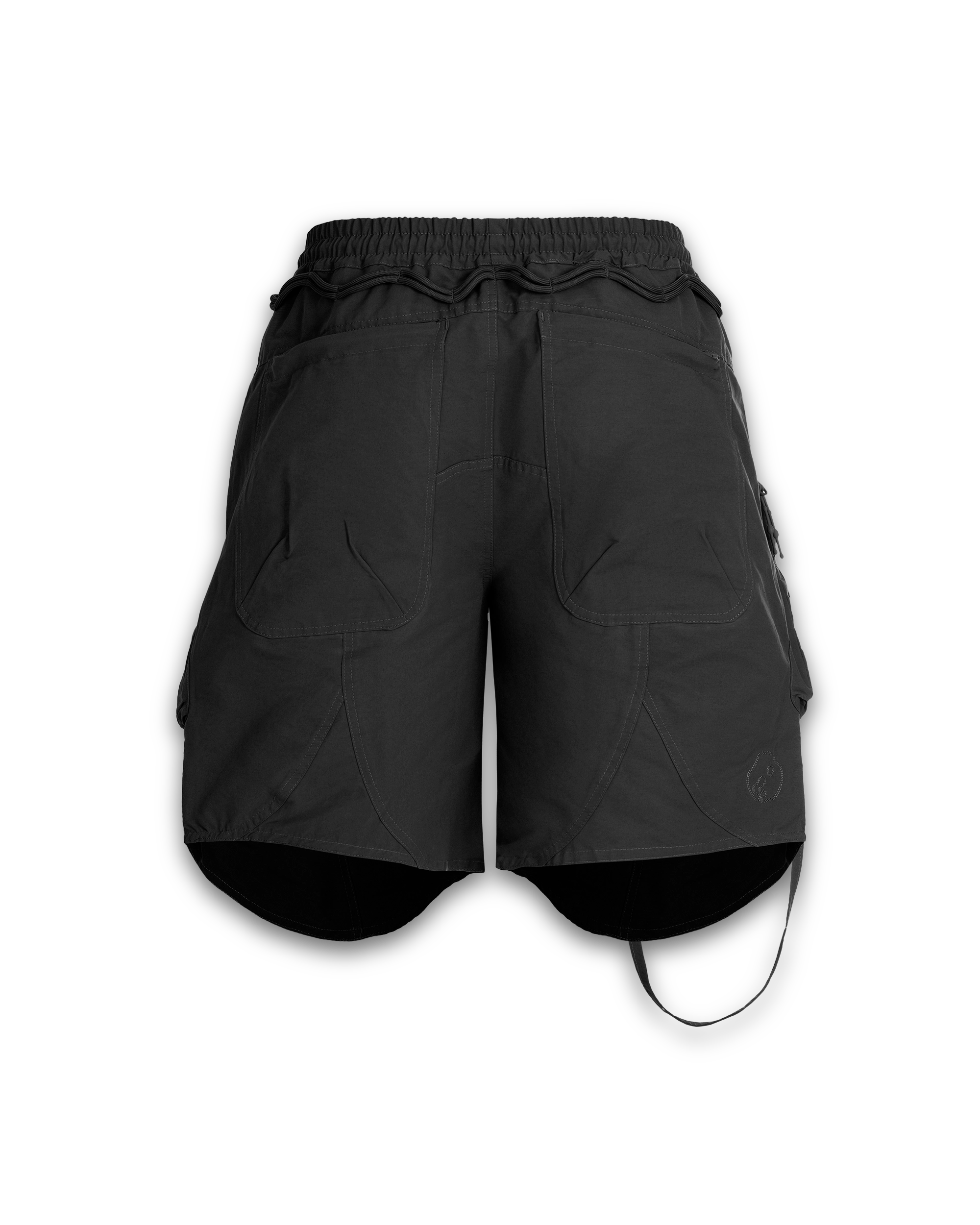 'MAONE' cargo shorts, black