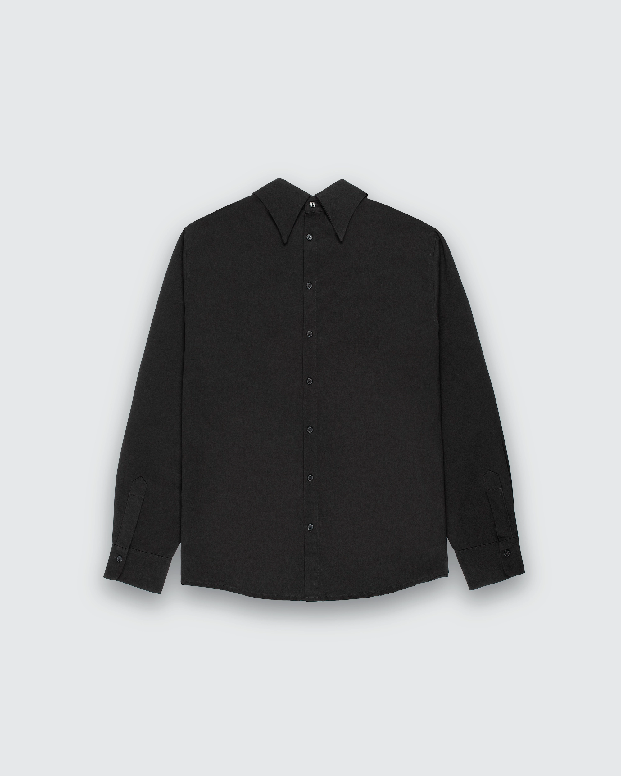 'NIKTO' double sided shirt black