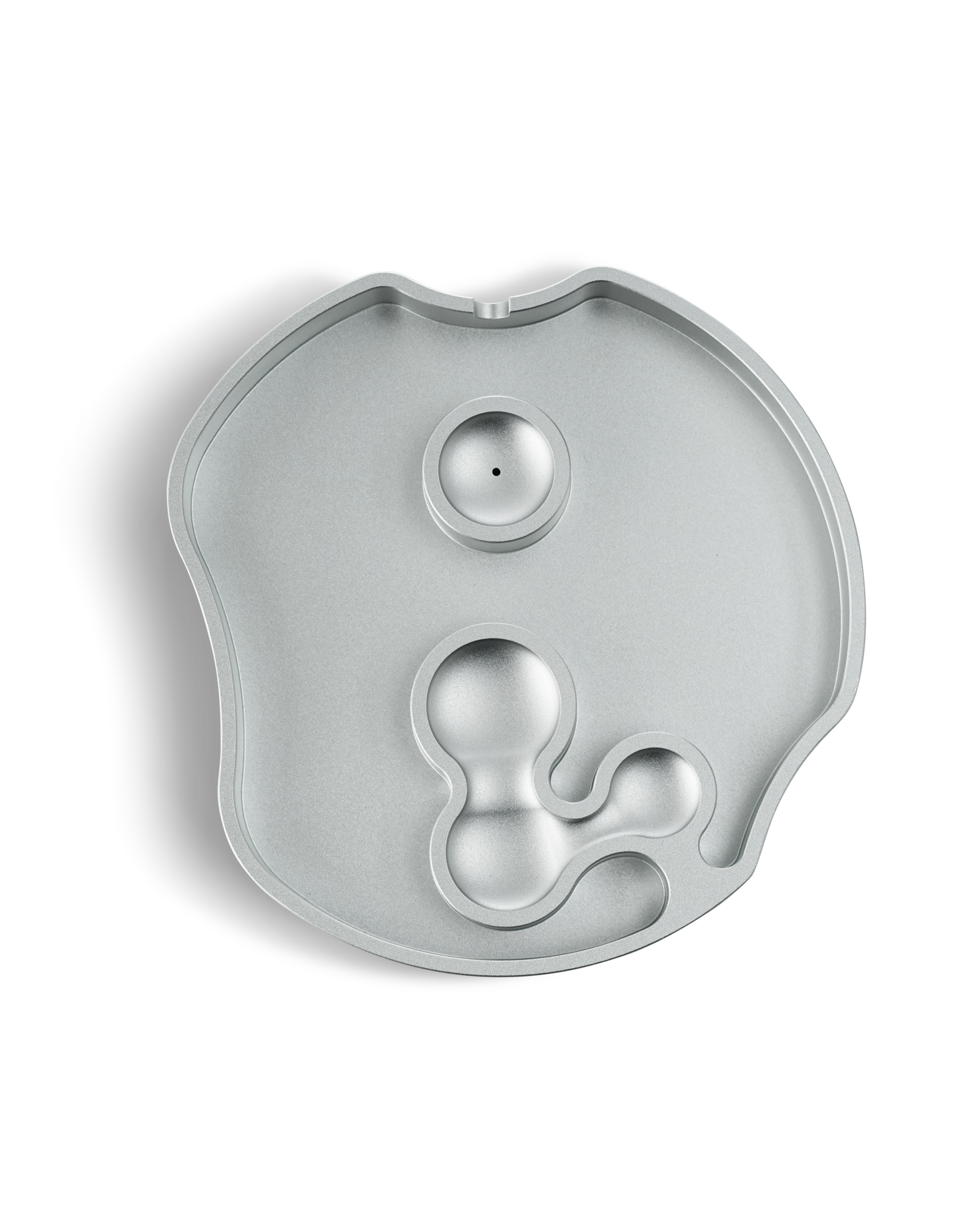 'DOT' metal ashtray