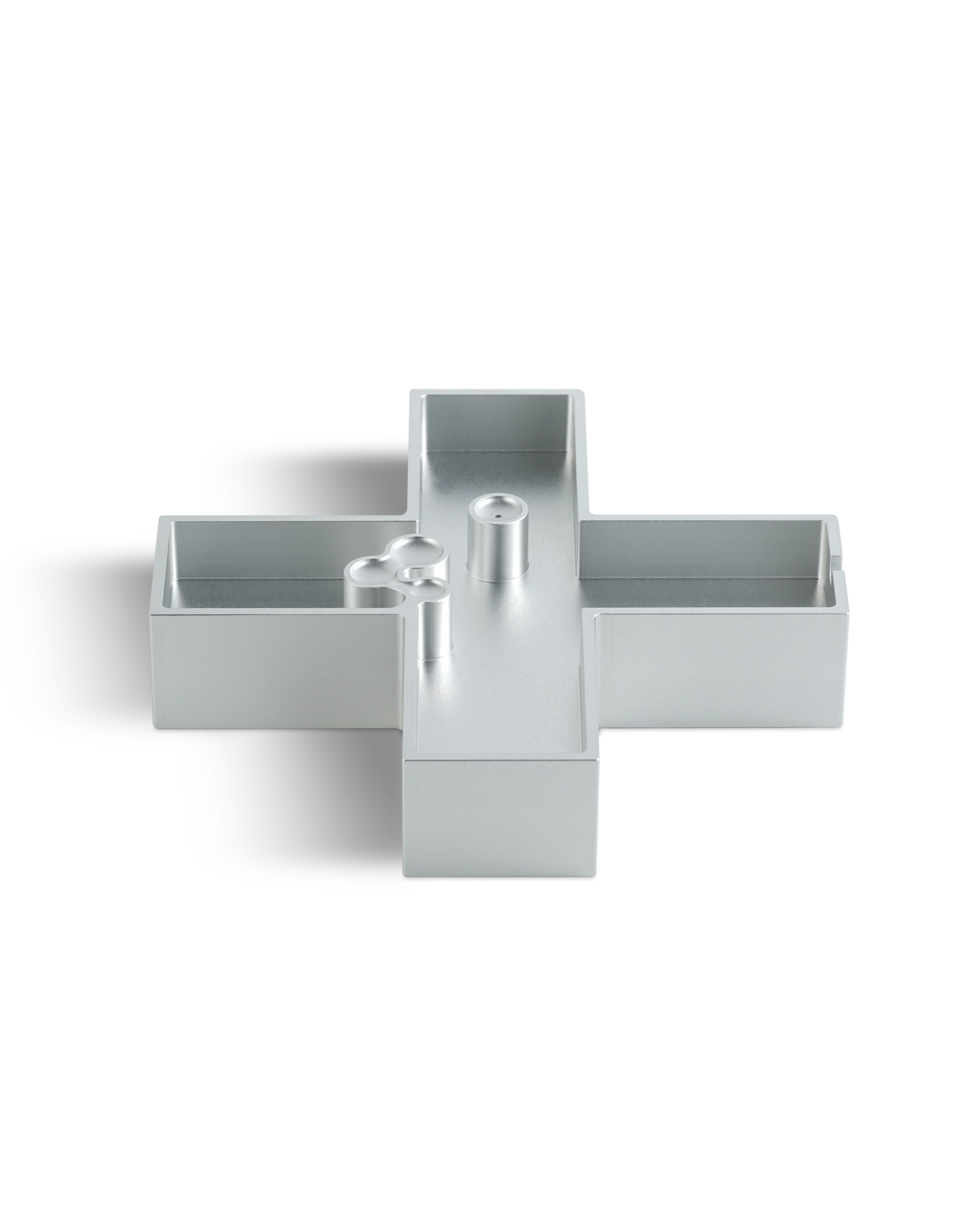 'CROSS' metal ashtray