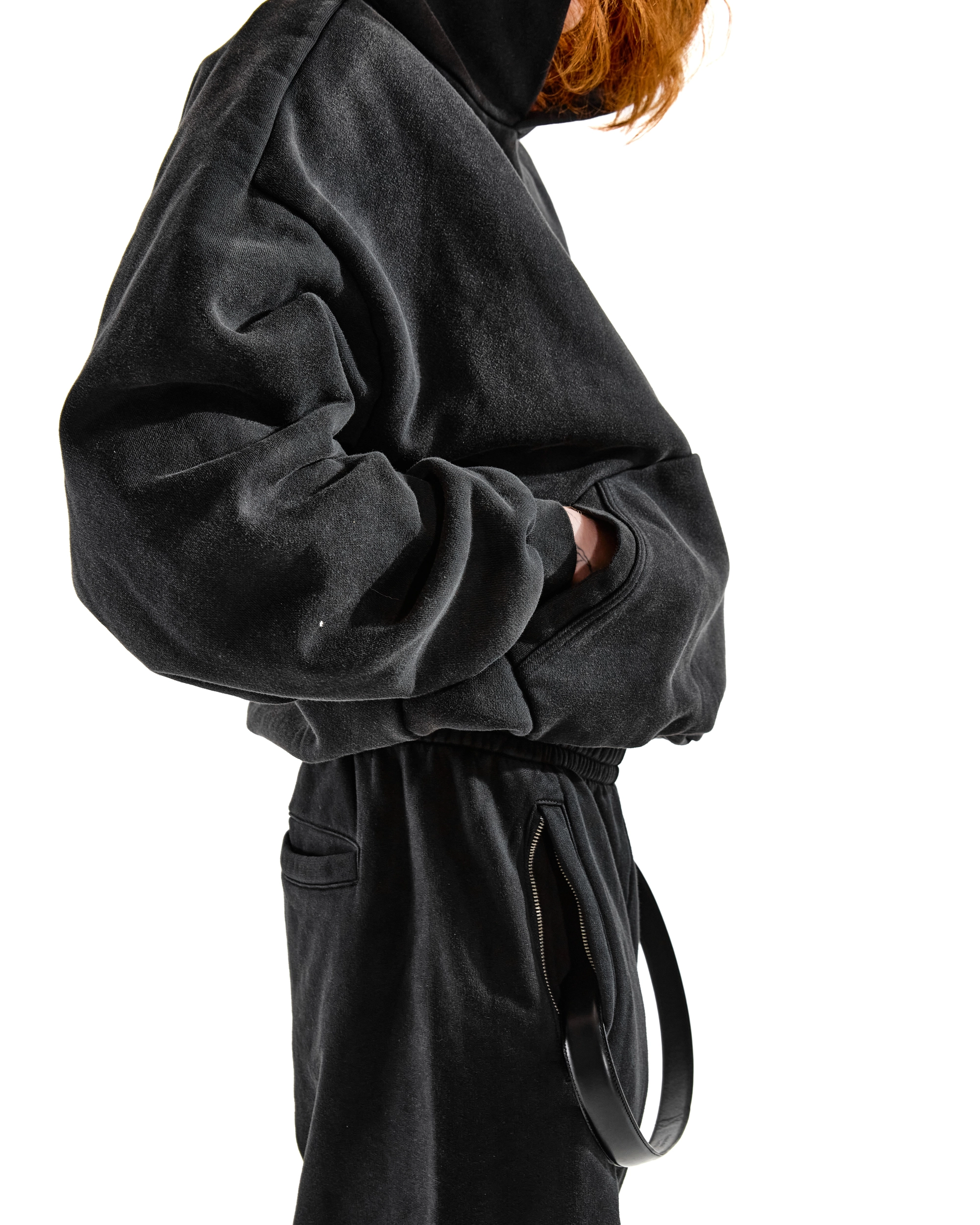 'PERFECT' Small cuff hoodie