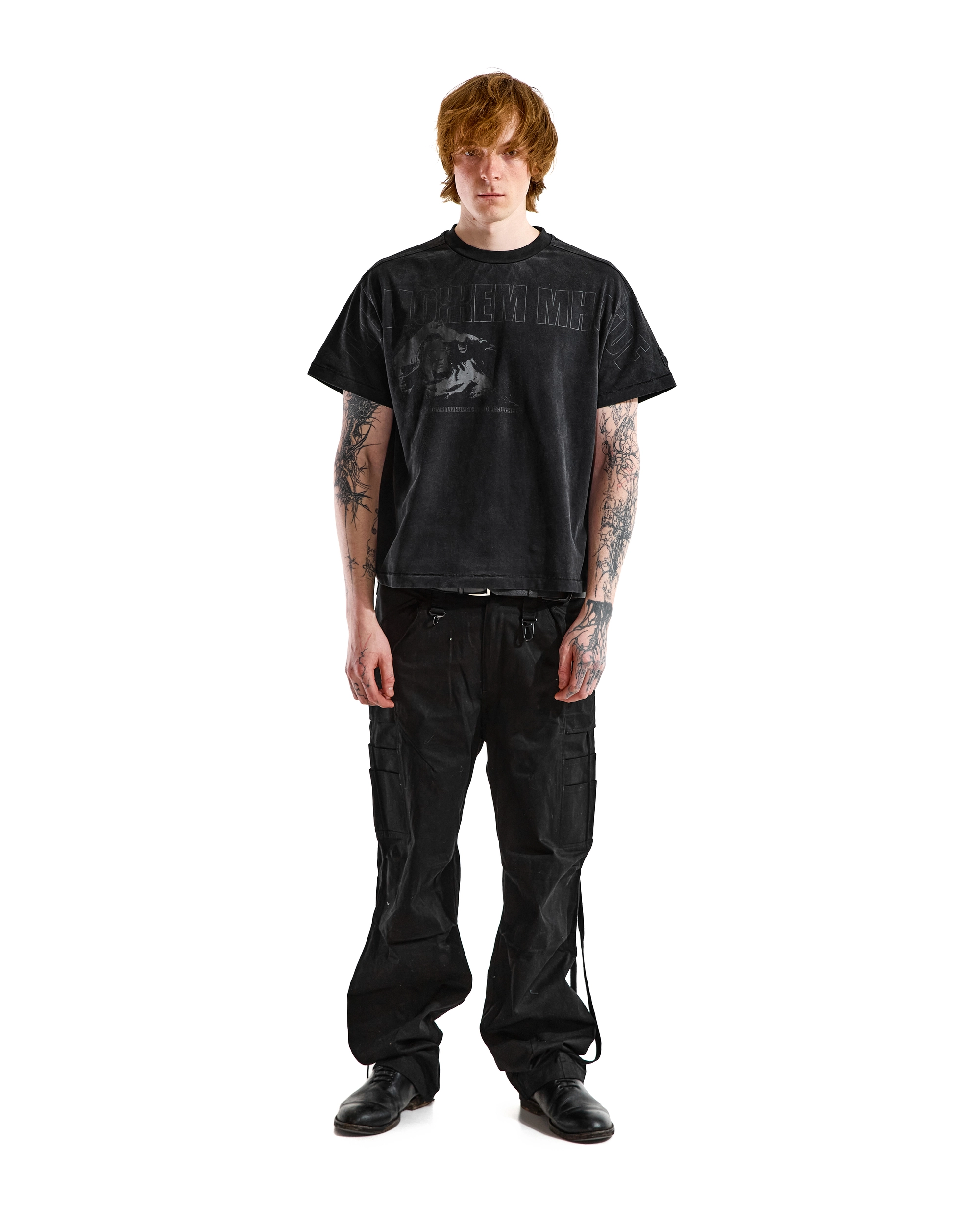 'PONZI'  Coin pocket t-shirt