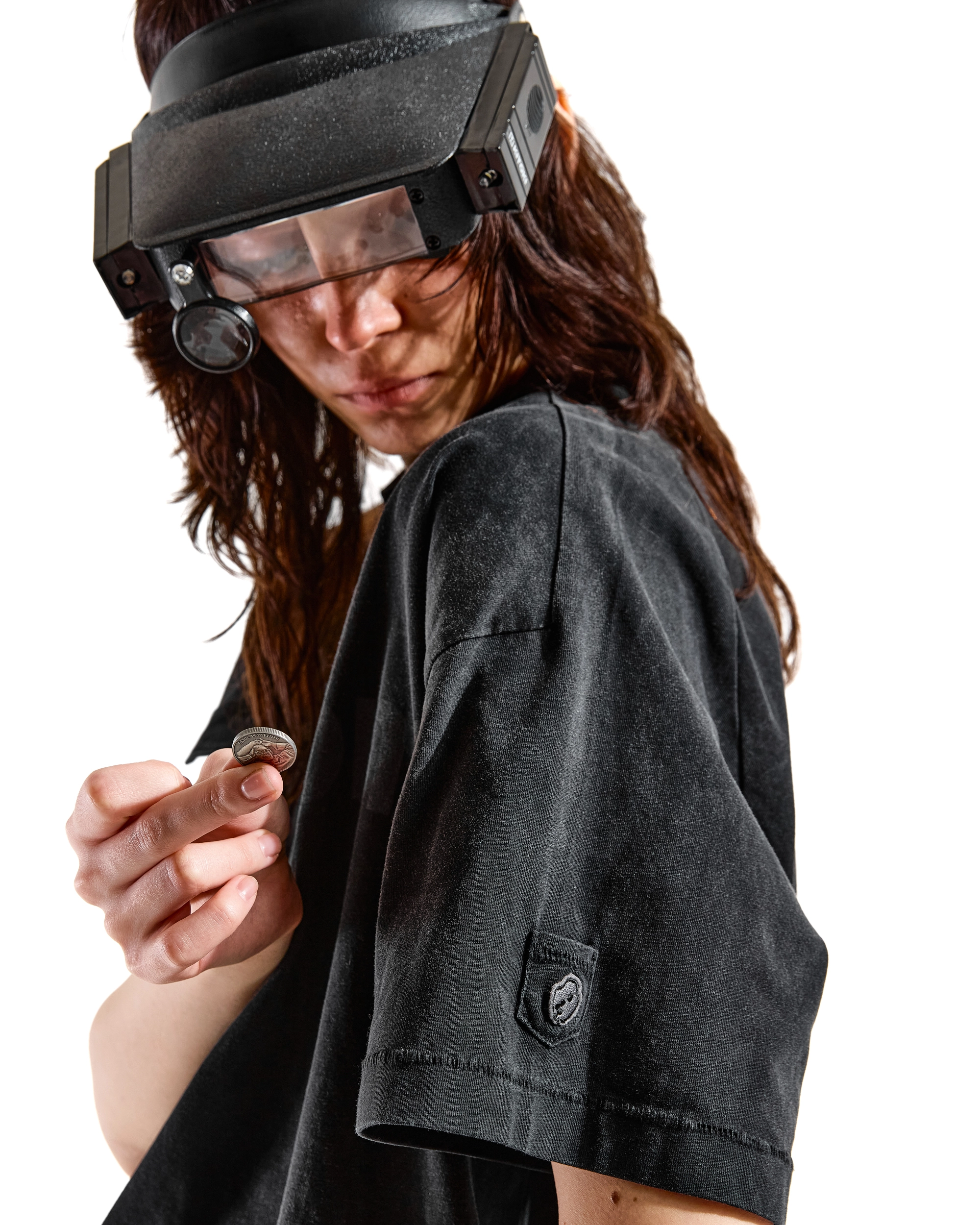 'ENJOYER' Coin pocket t-shirt