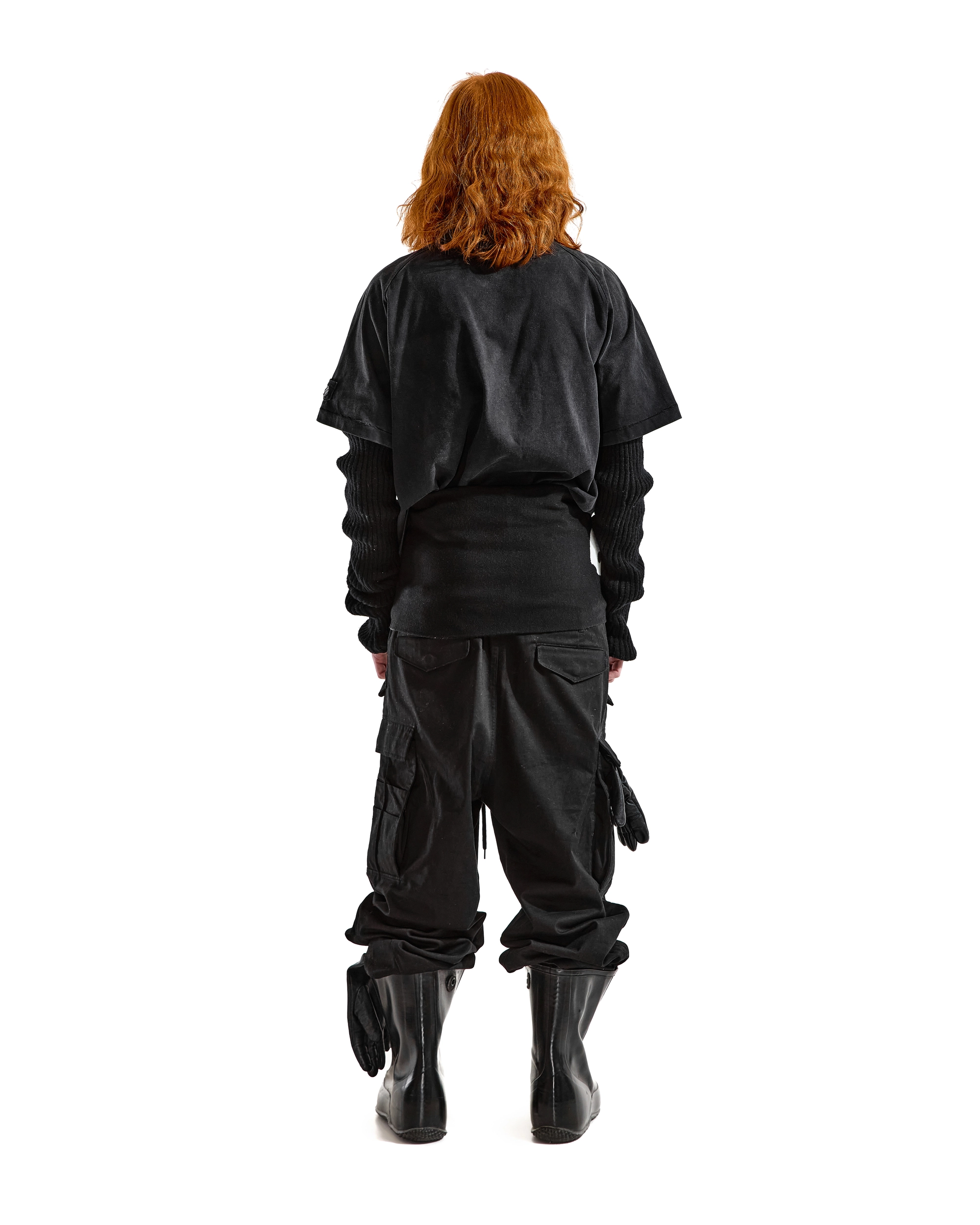 'SOLSOLSOL'  Coin pocket t-shirt