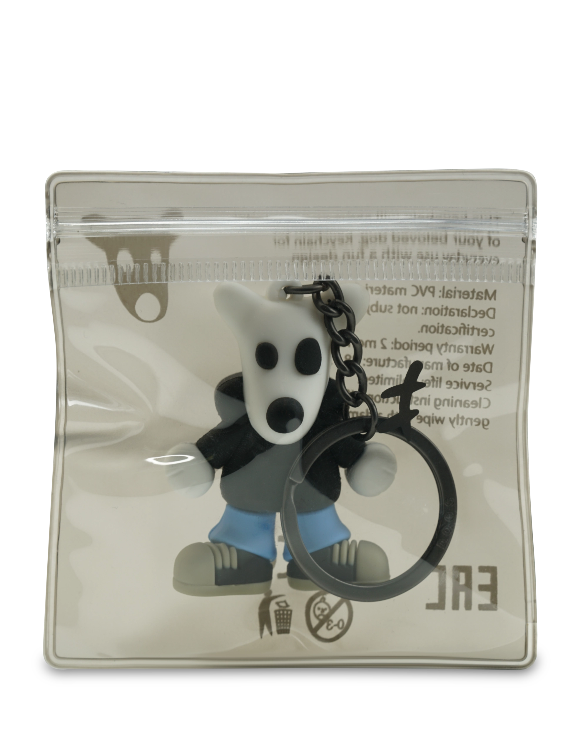 'DOGS' pvc keychain