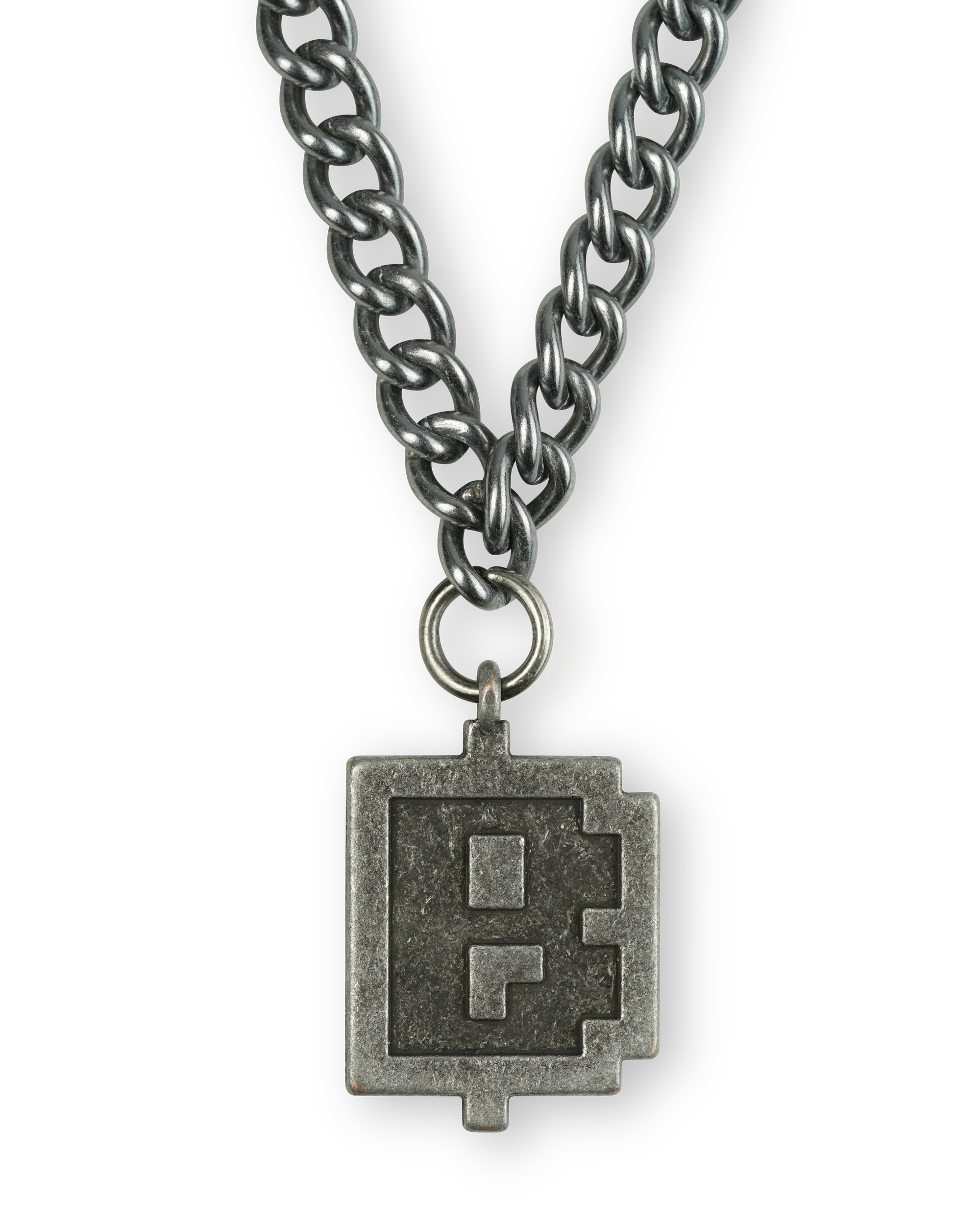 'BLUM' logo necklace