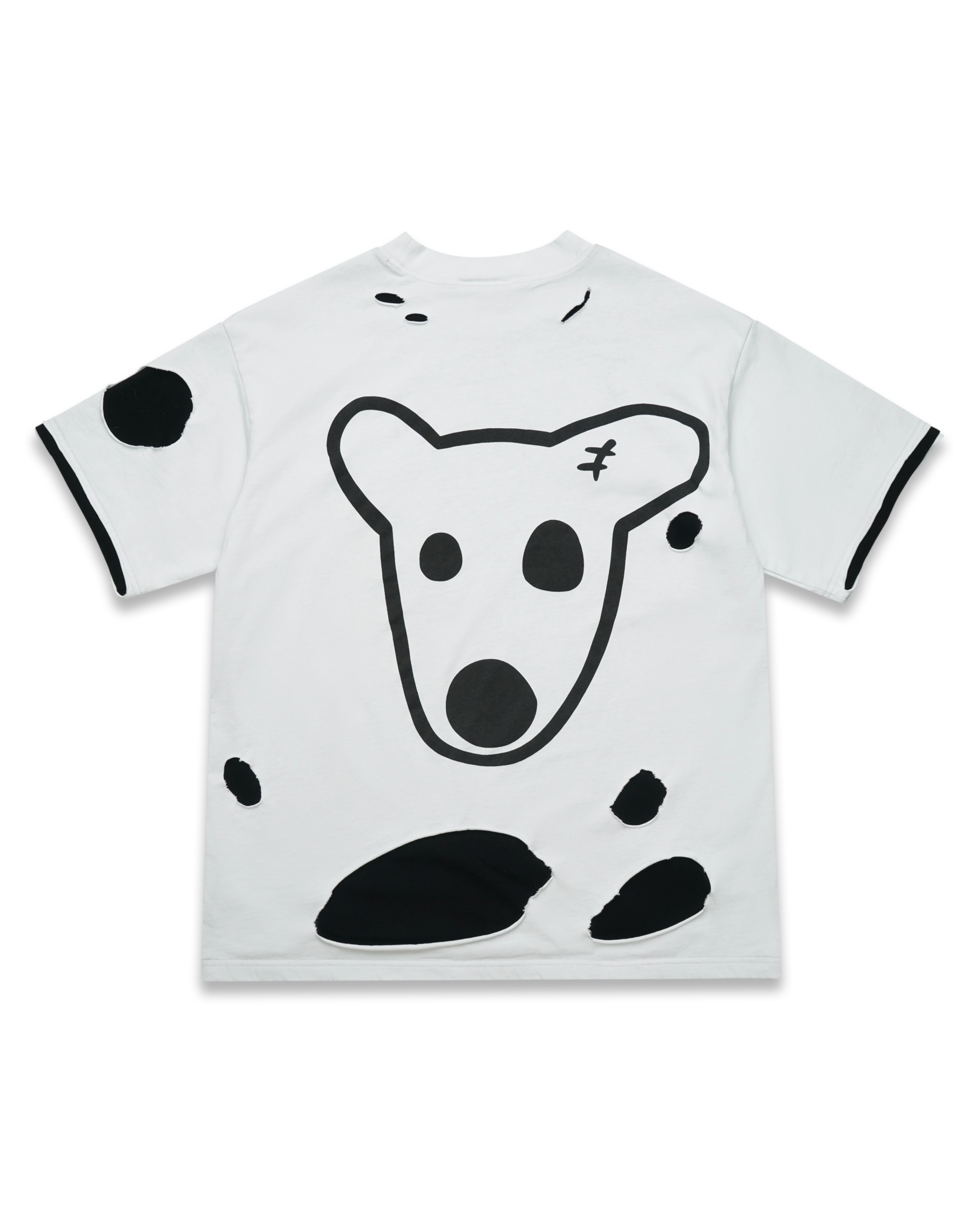 'DOGS' t-shirt, white