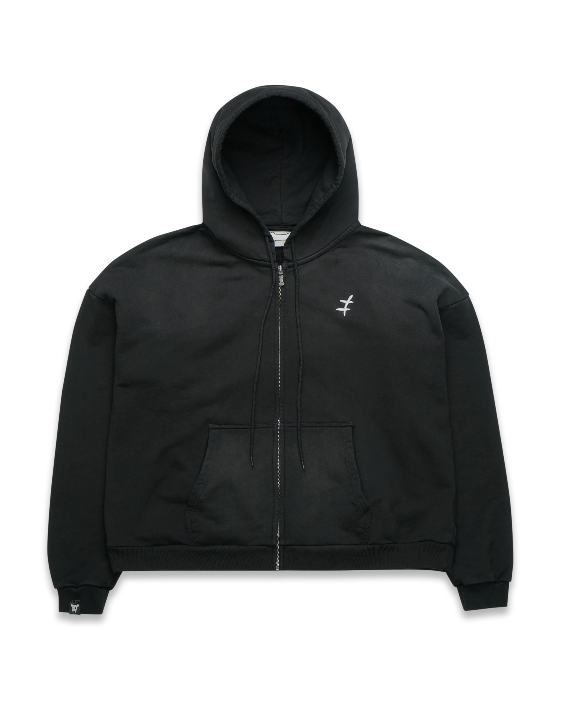 'DOGS' zip-hoodie