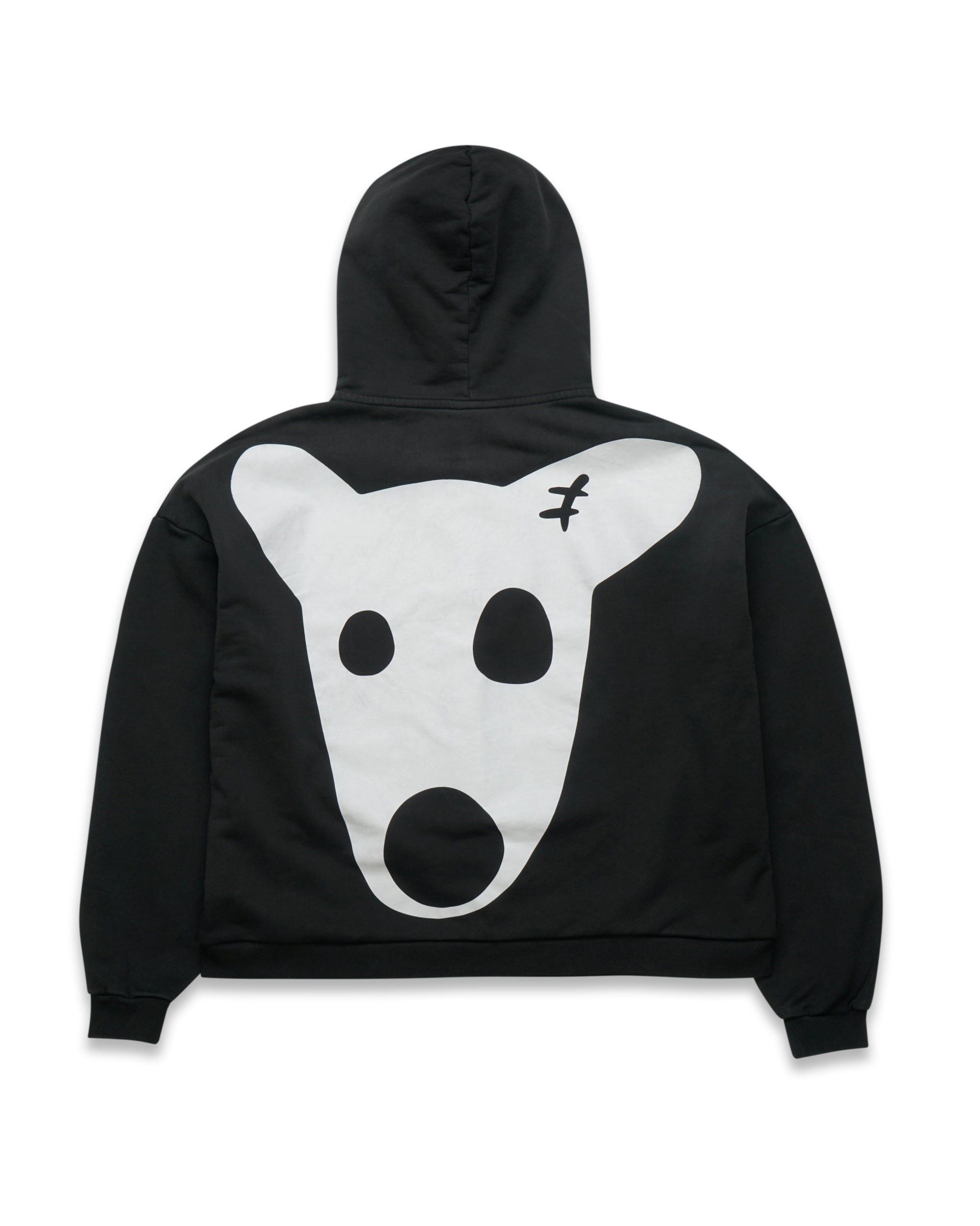 'DOGS' zip-hoodie