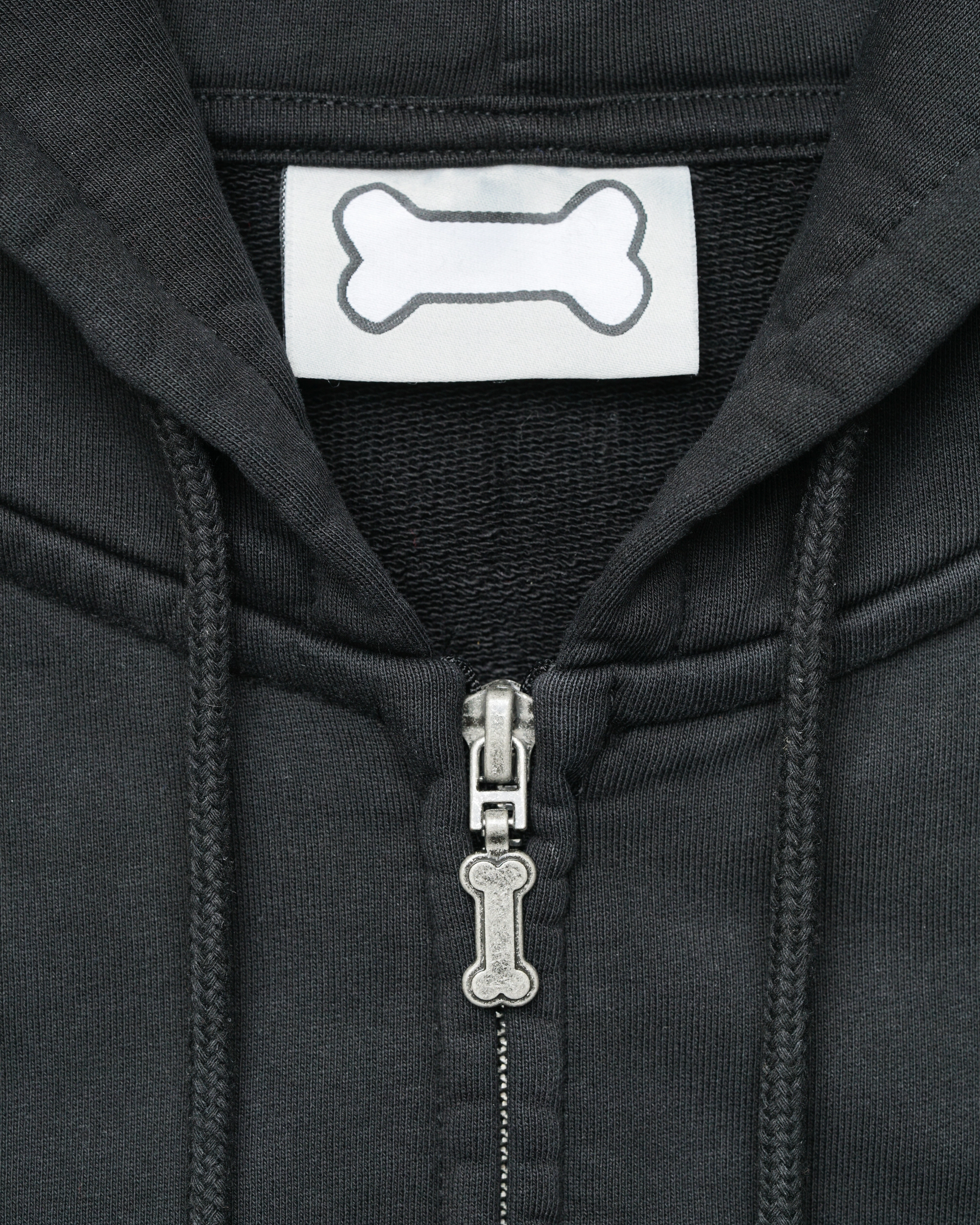 'DOGS' zip-hoodie