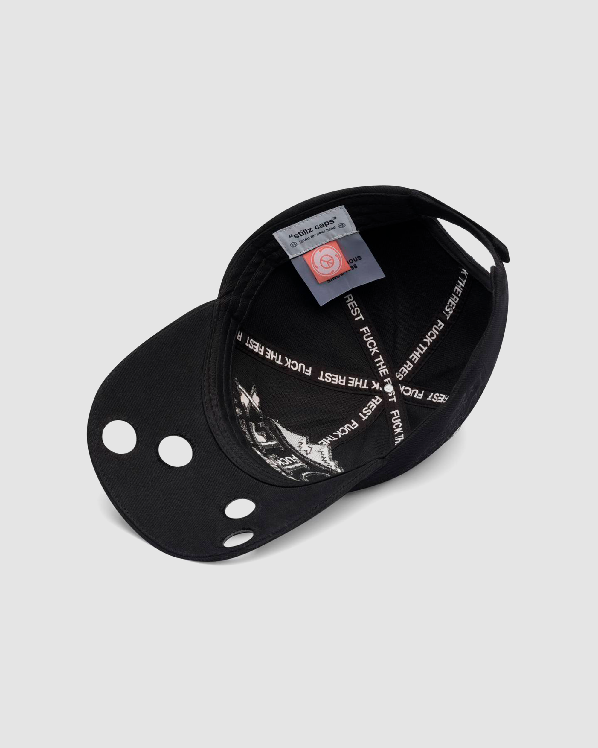 Bolex 6-panel hat, black