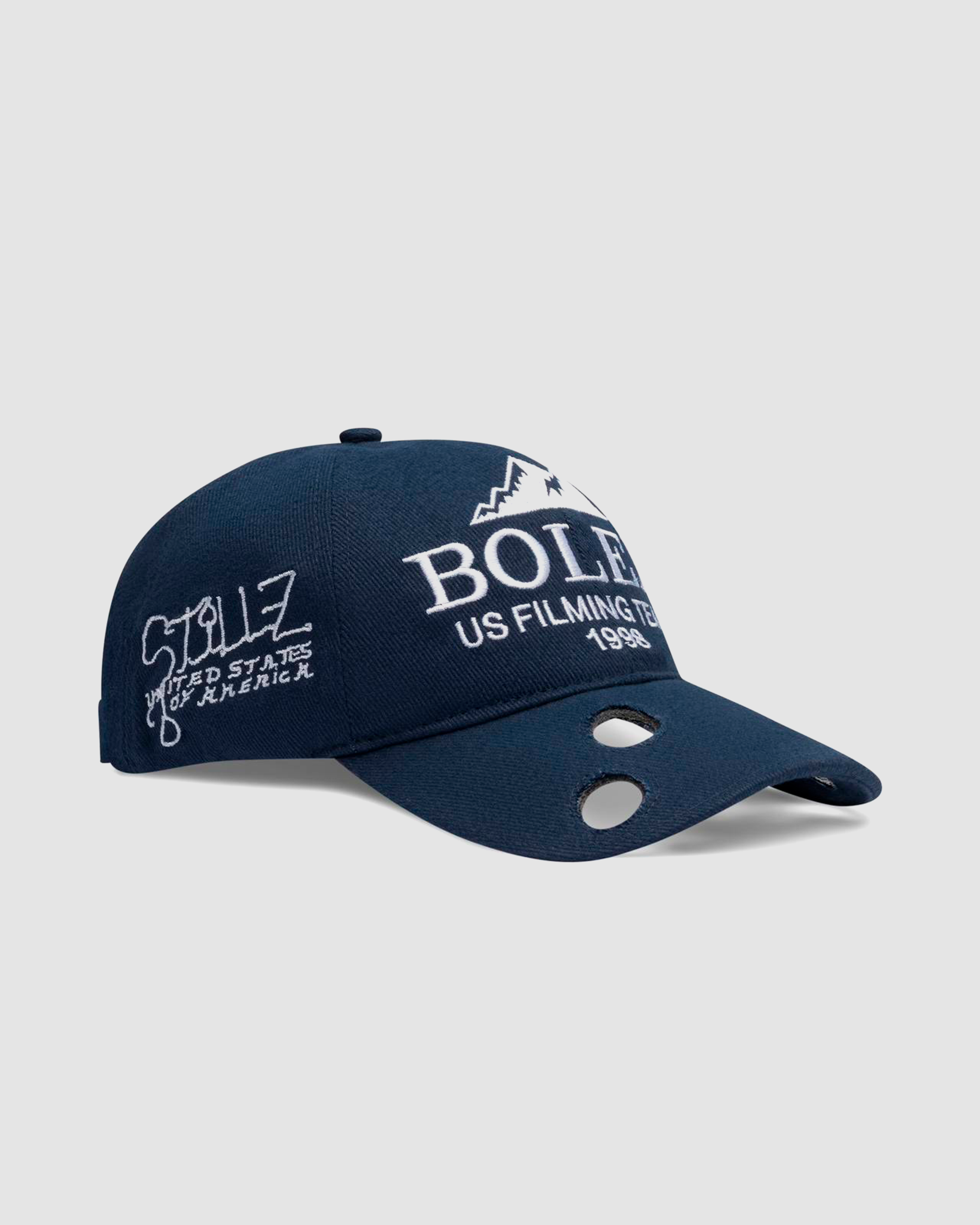 Bolex 6-panel cap, navy