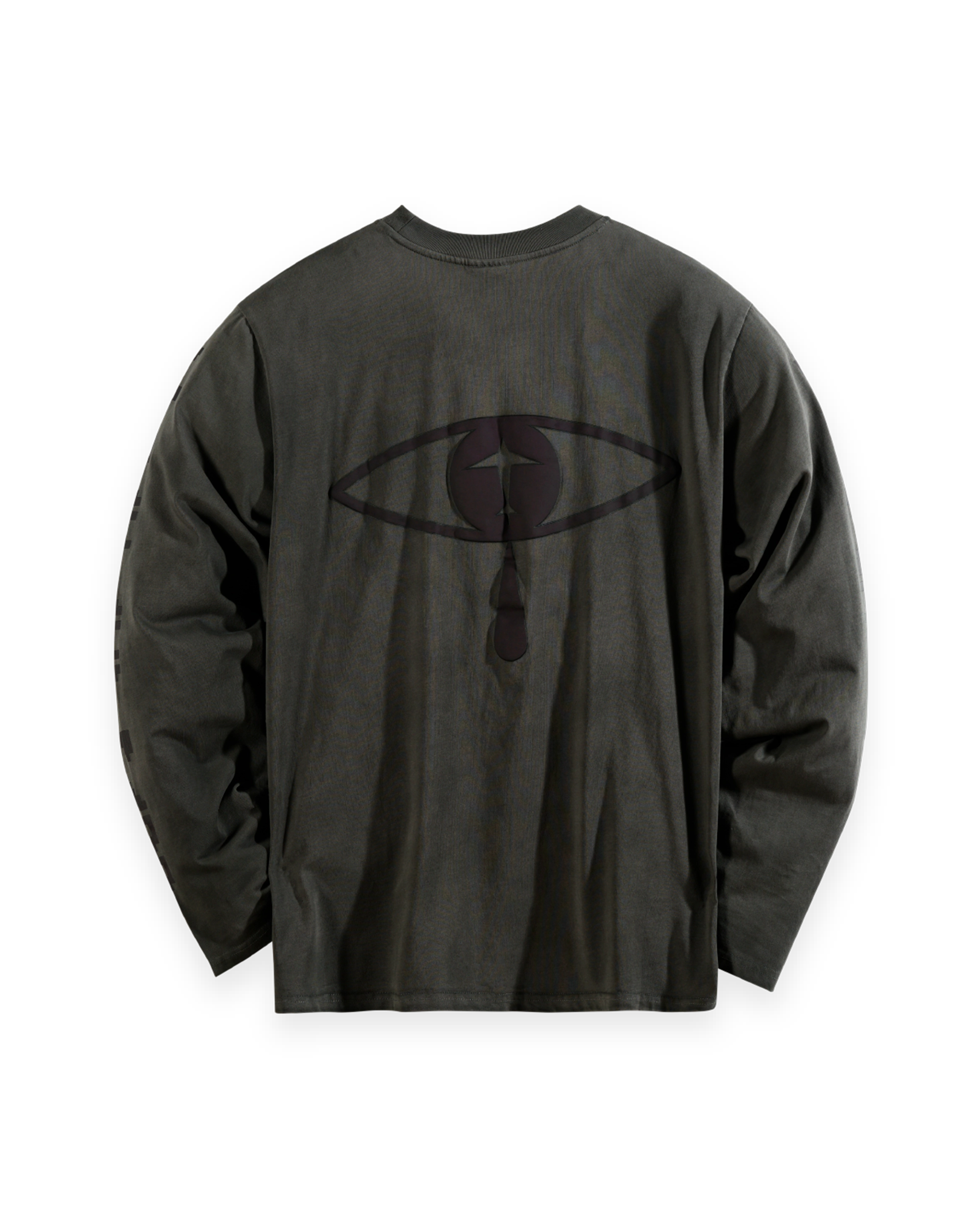 ‘DNB PEN’ long sleeve, grey 