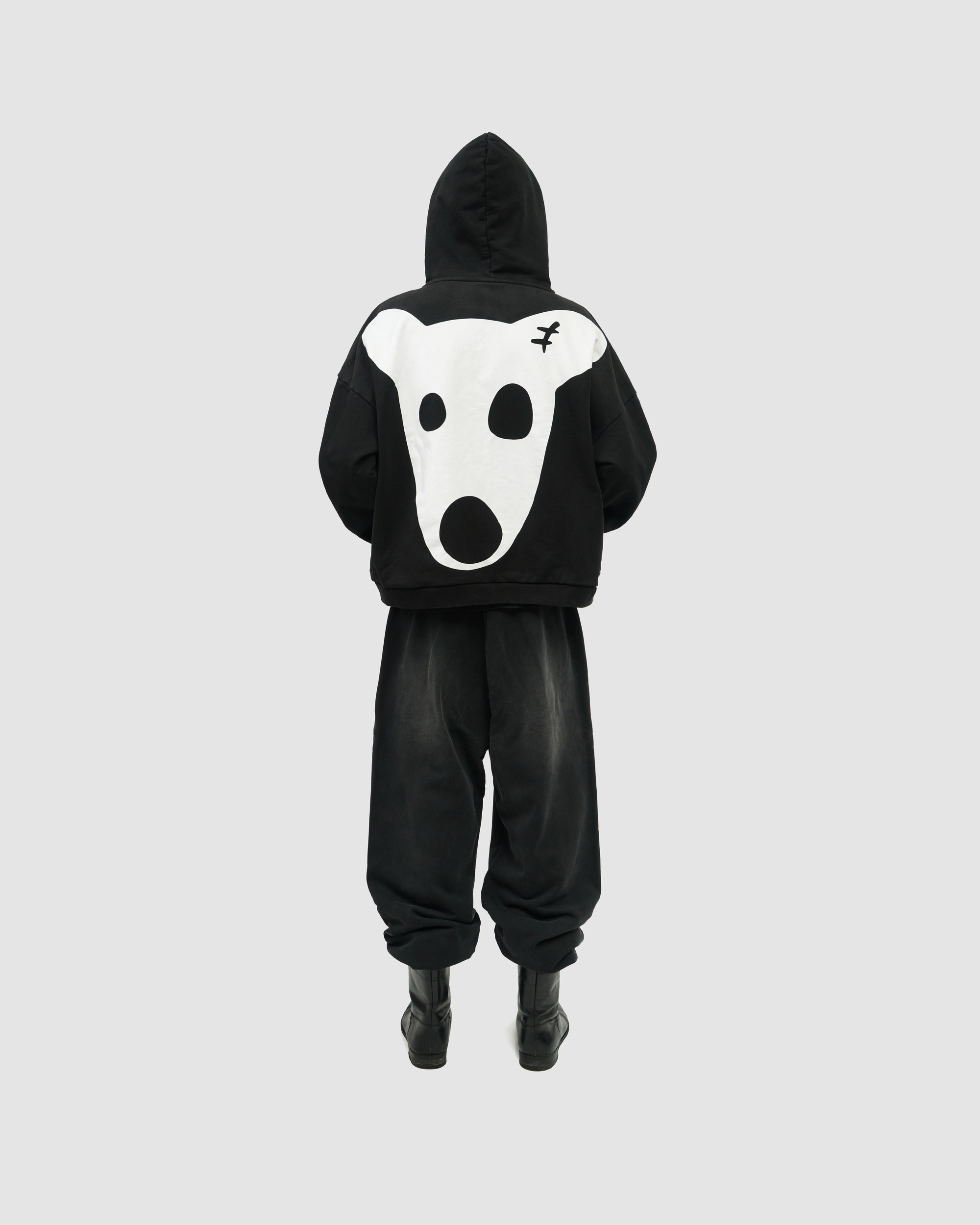 'DOGS' zip-hoodie