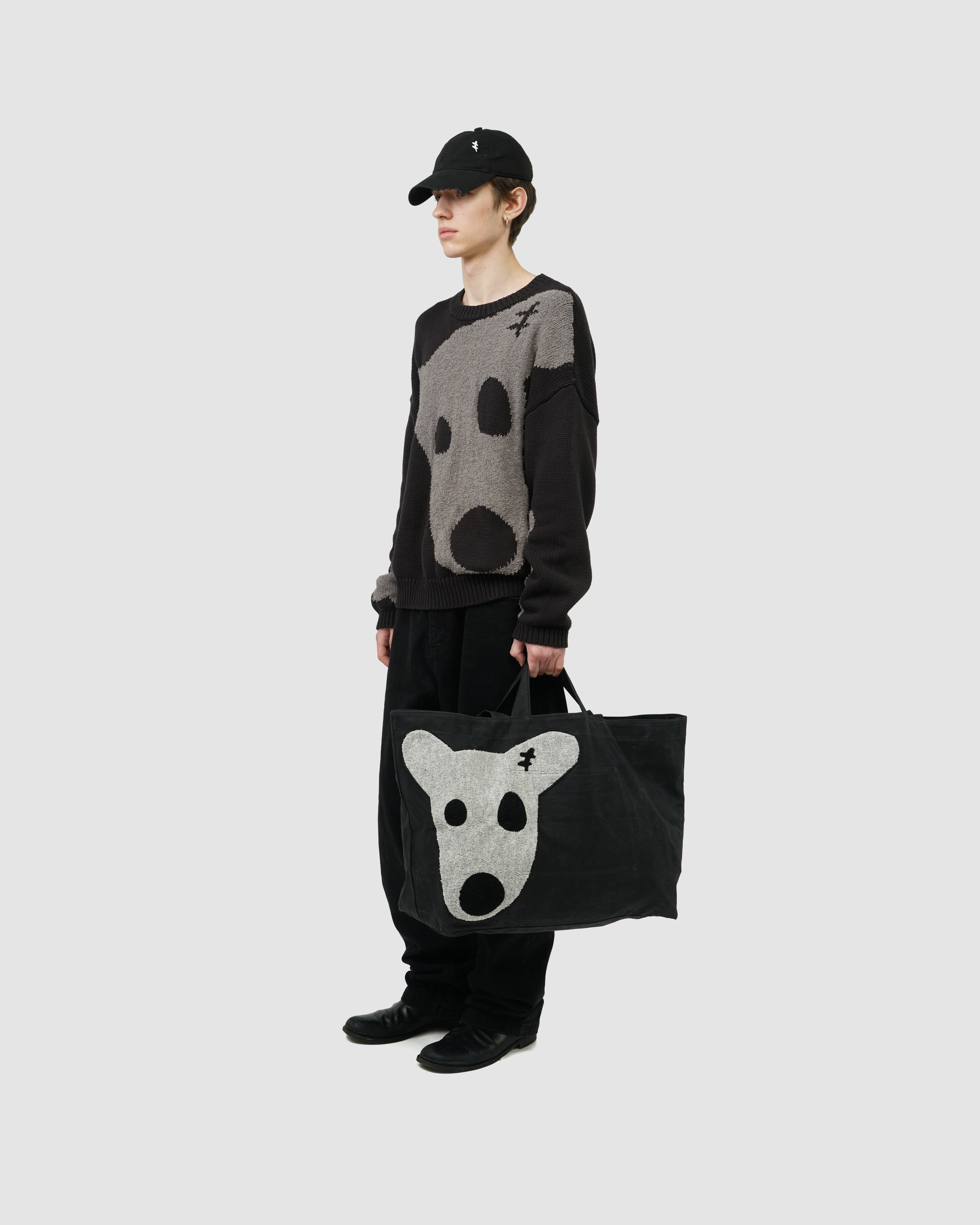 'DOGS' canvas bag