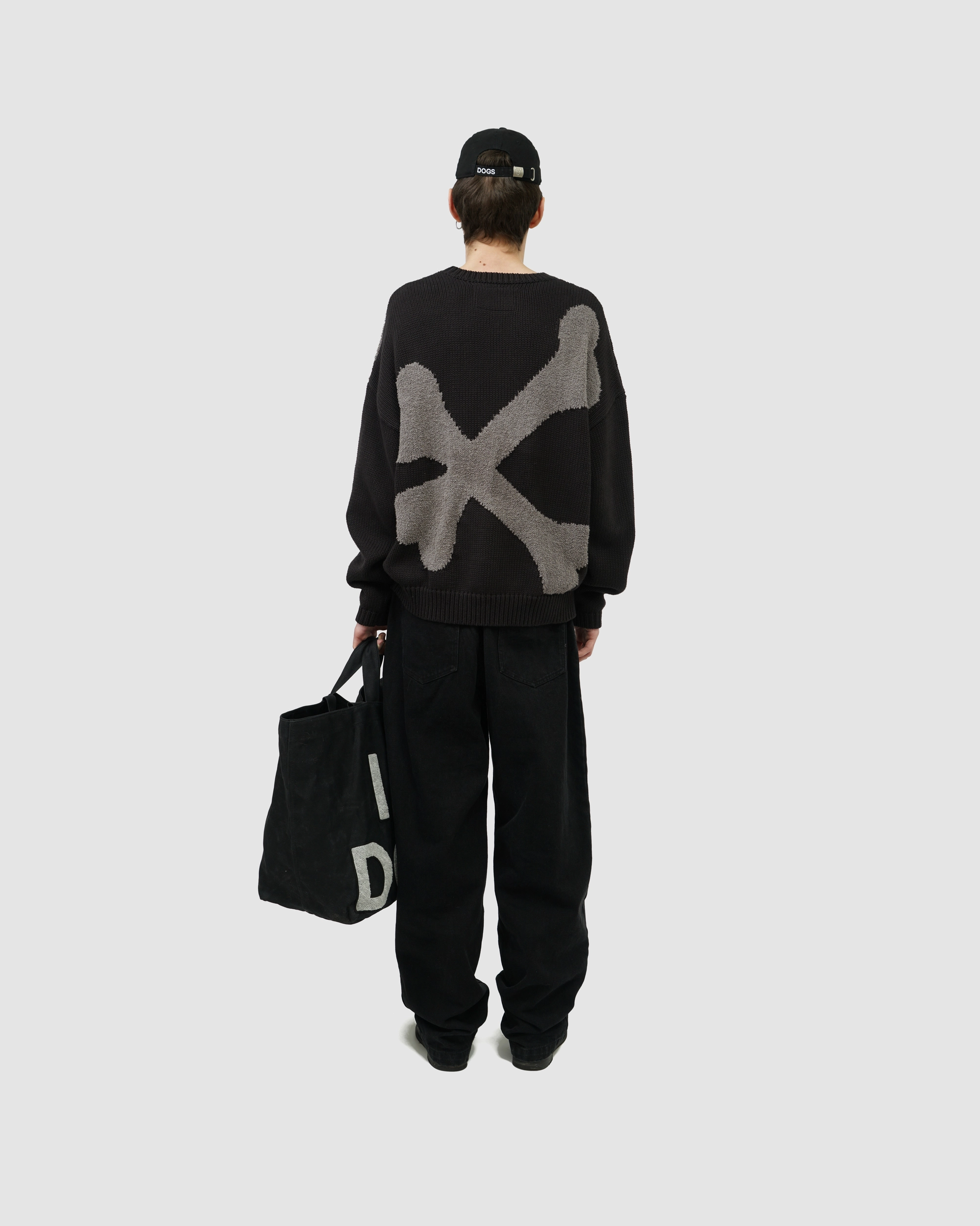 'DOGS' canvas bag