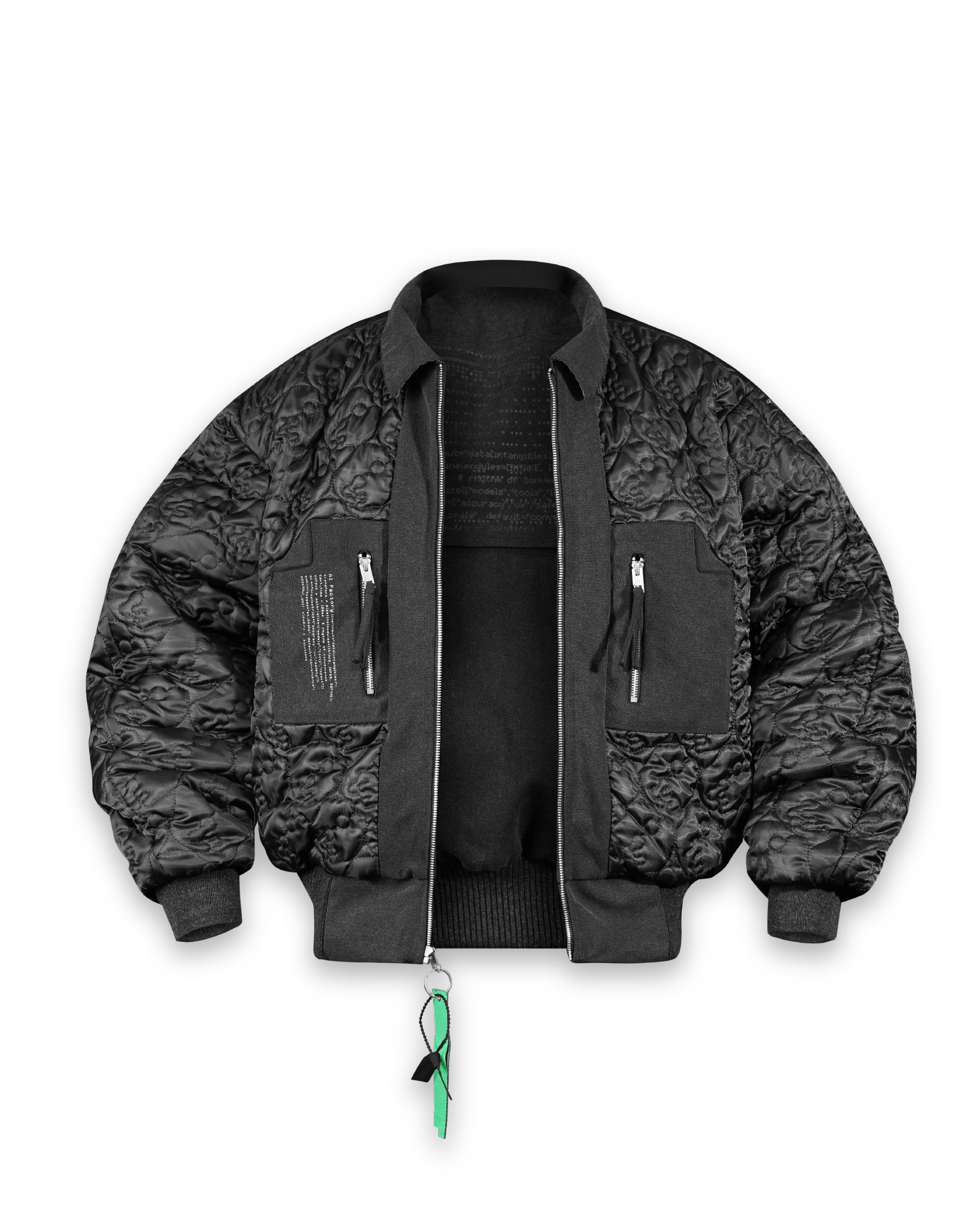 'CLOUD SERVER' work jacket, black