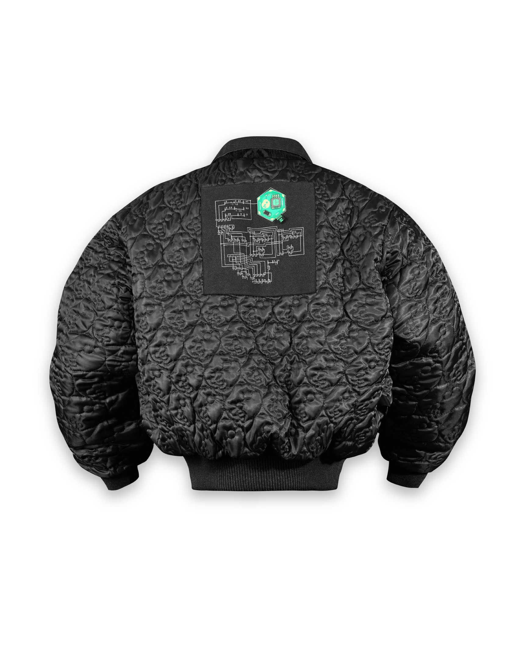 'CLOUD SERVER' work jacket, black