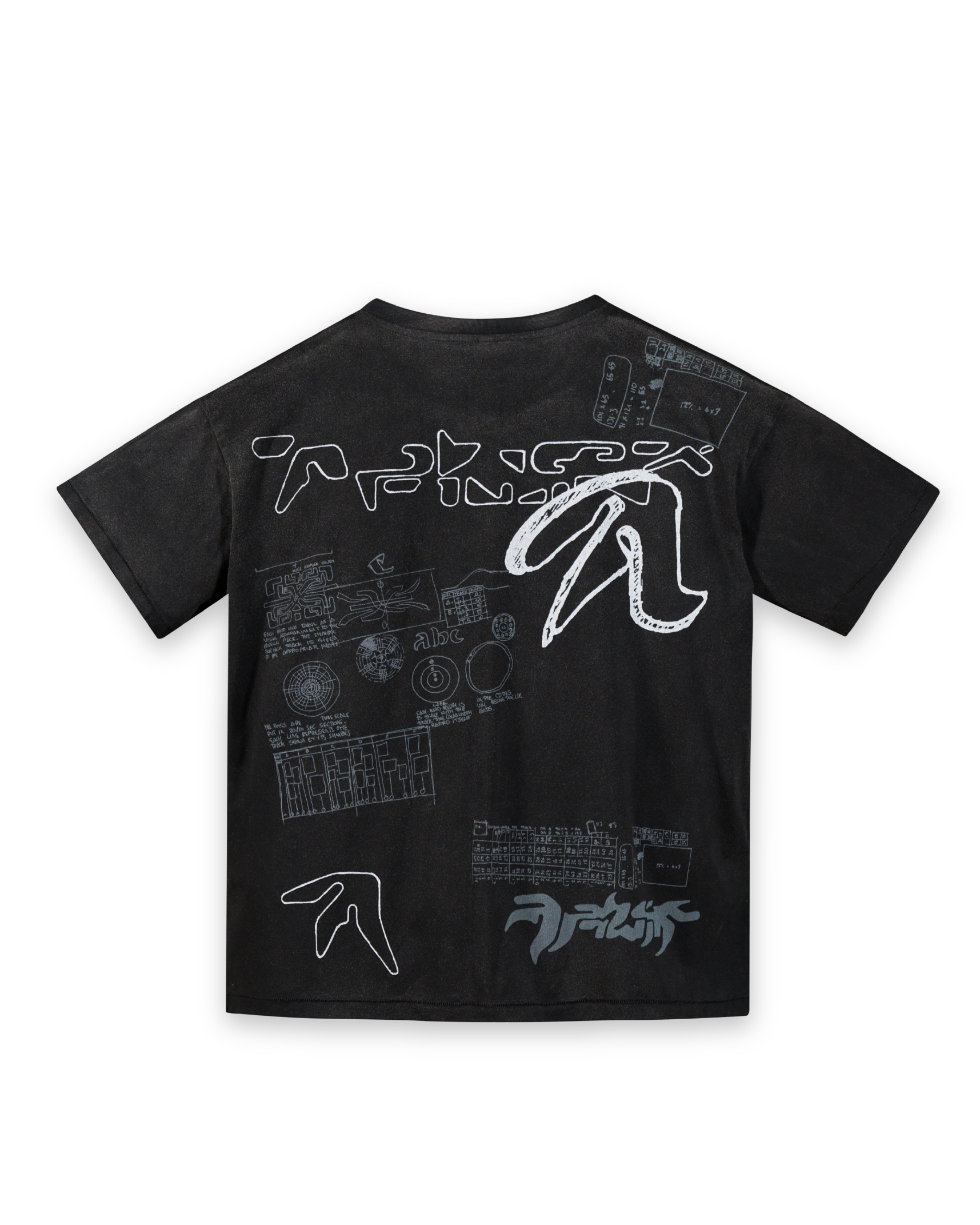 ‘A-SKETCH’ t-shirt, black
