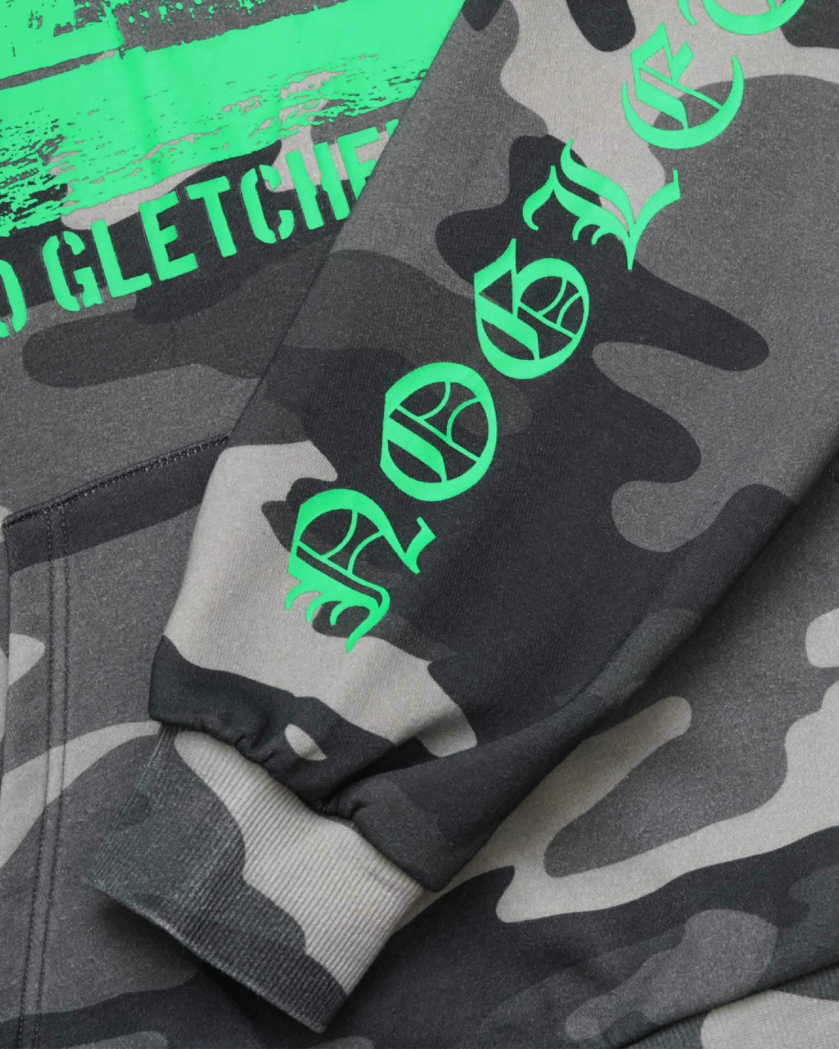 'LOGO' Hoodie, snow camo