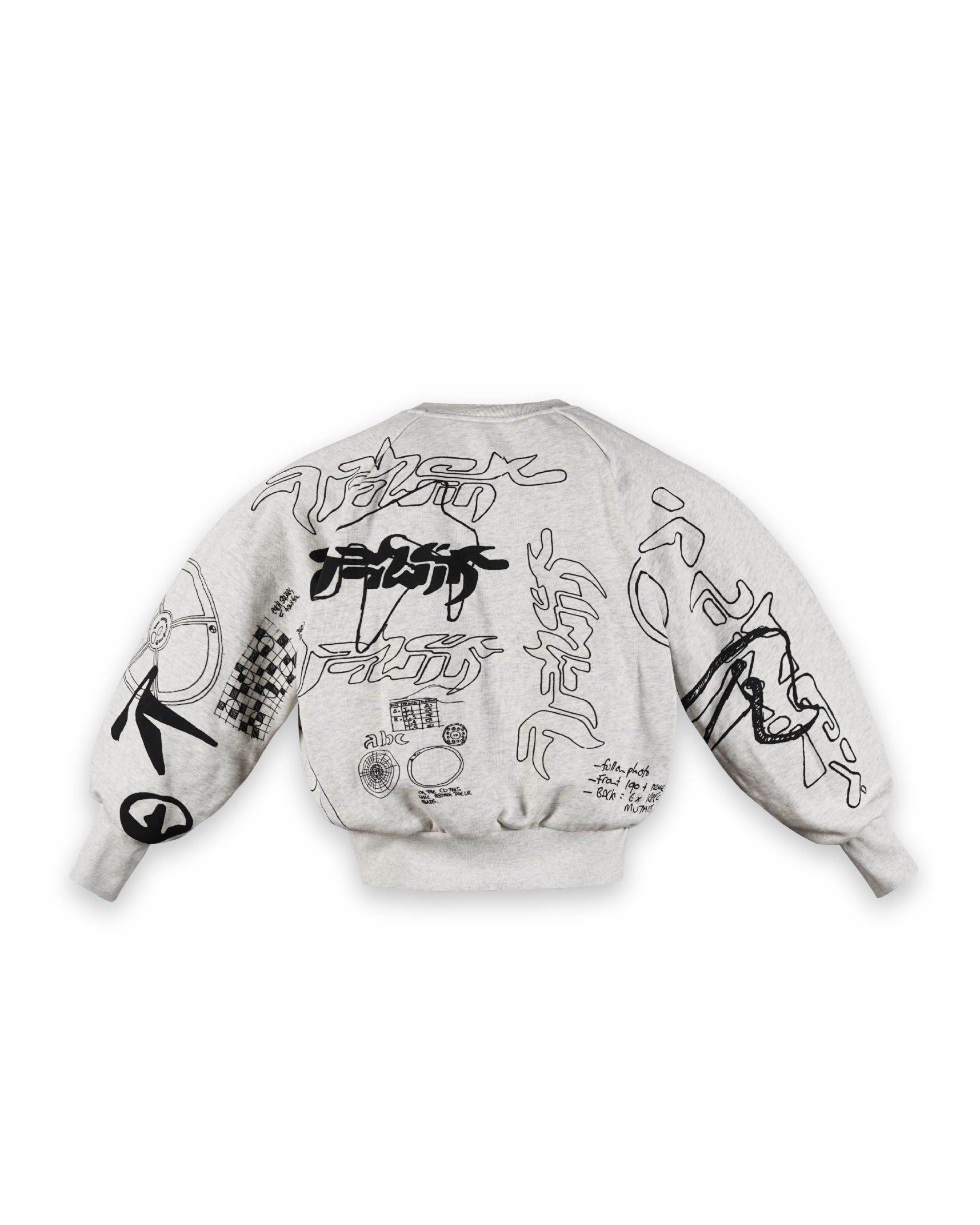 ‘A-SKETCH’ sweatshirt