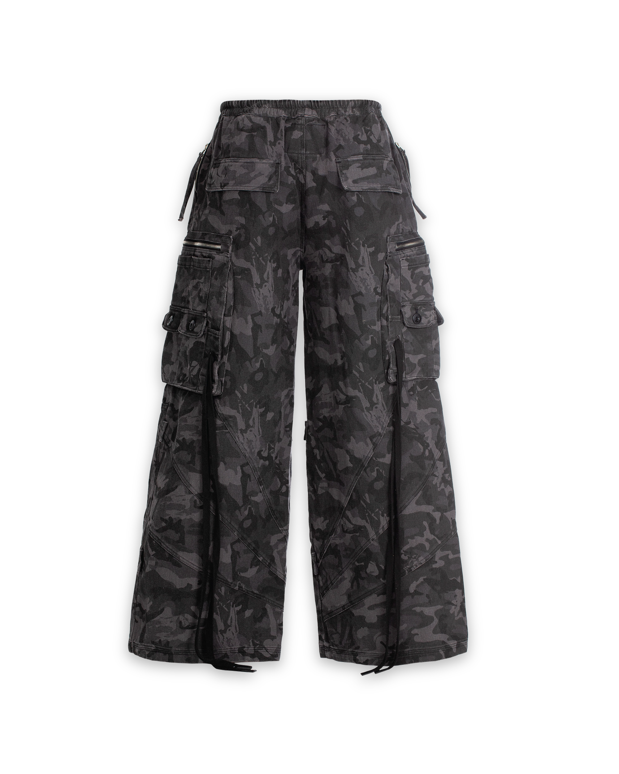 'MULTIP' cargo cumouflage pants, grey