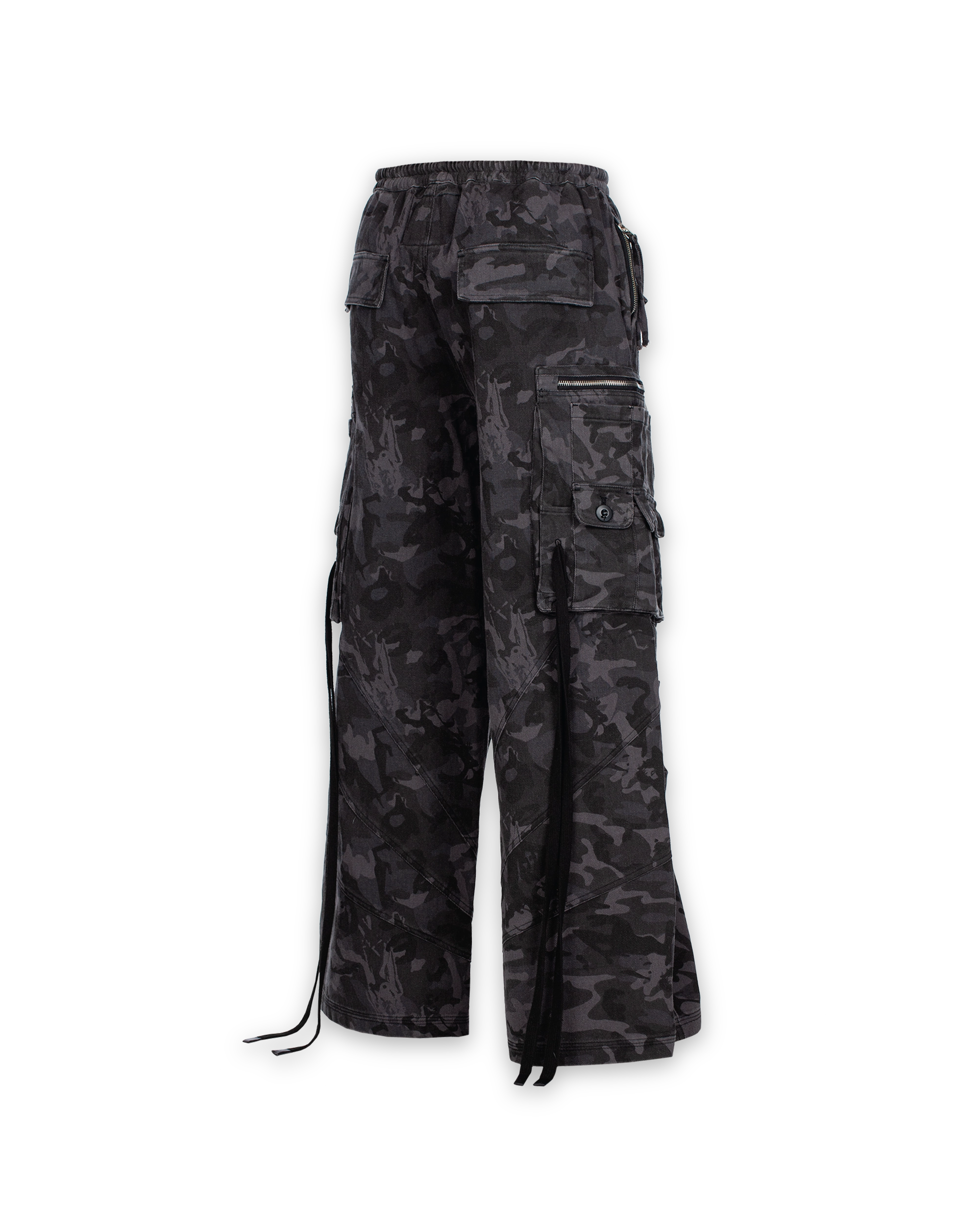 'MULTIP' cargo cumouflage pants, grey