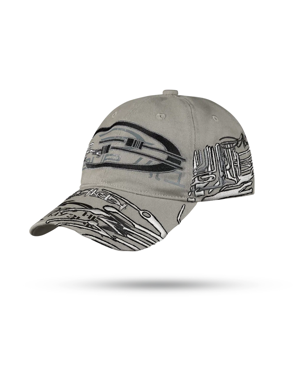 'ELF'1 cap, grey