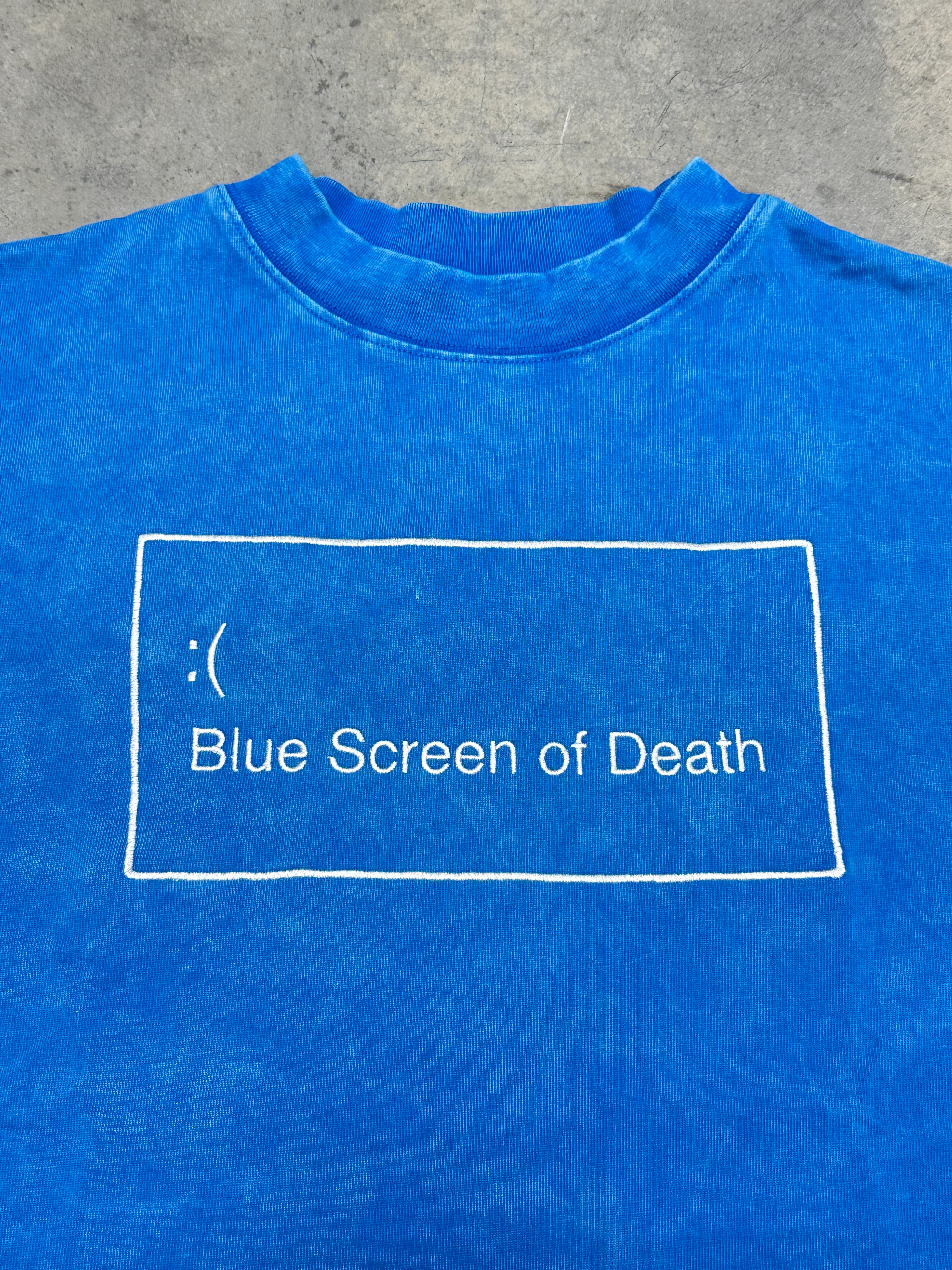 'blue screen' t-shirt