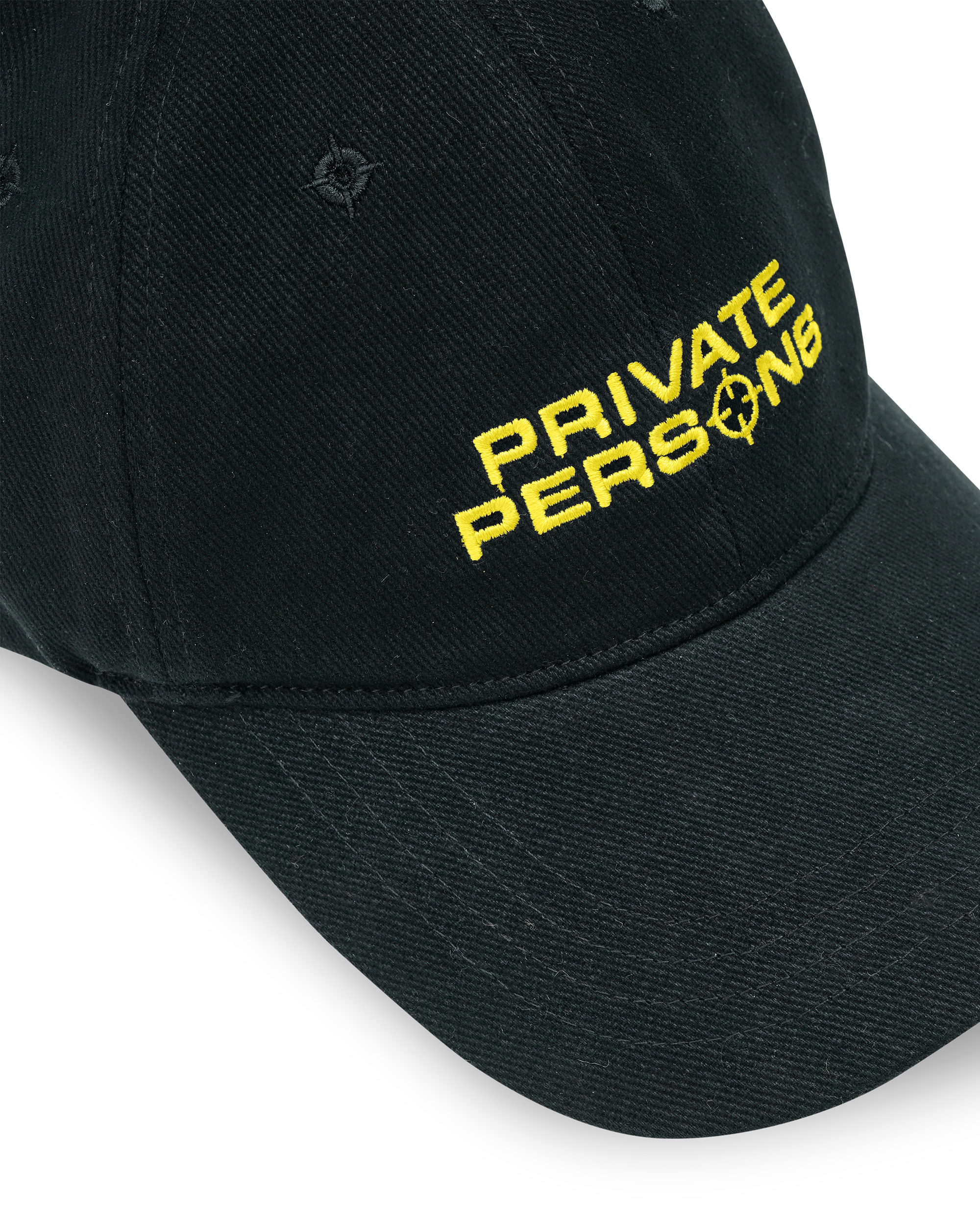 Private Persons 'LOGO' cap, yellow