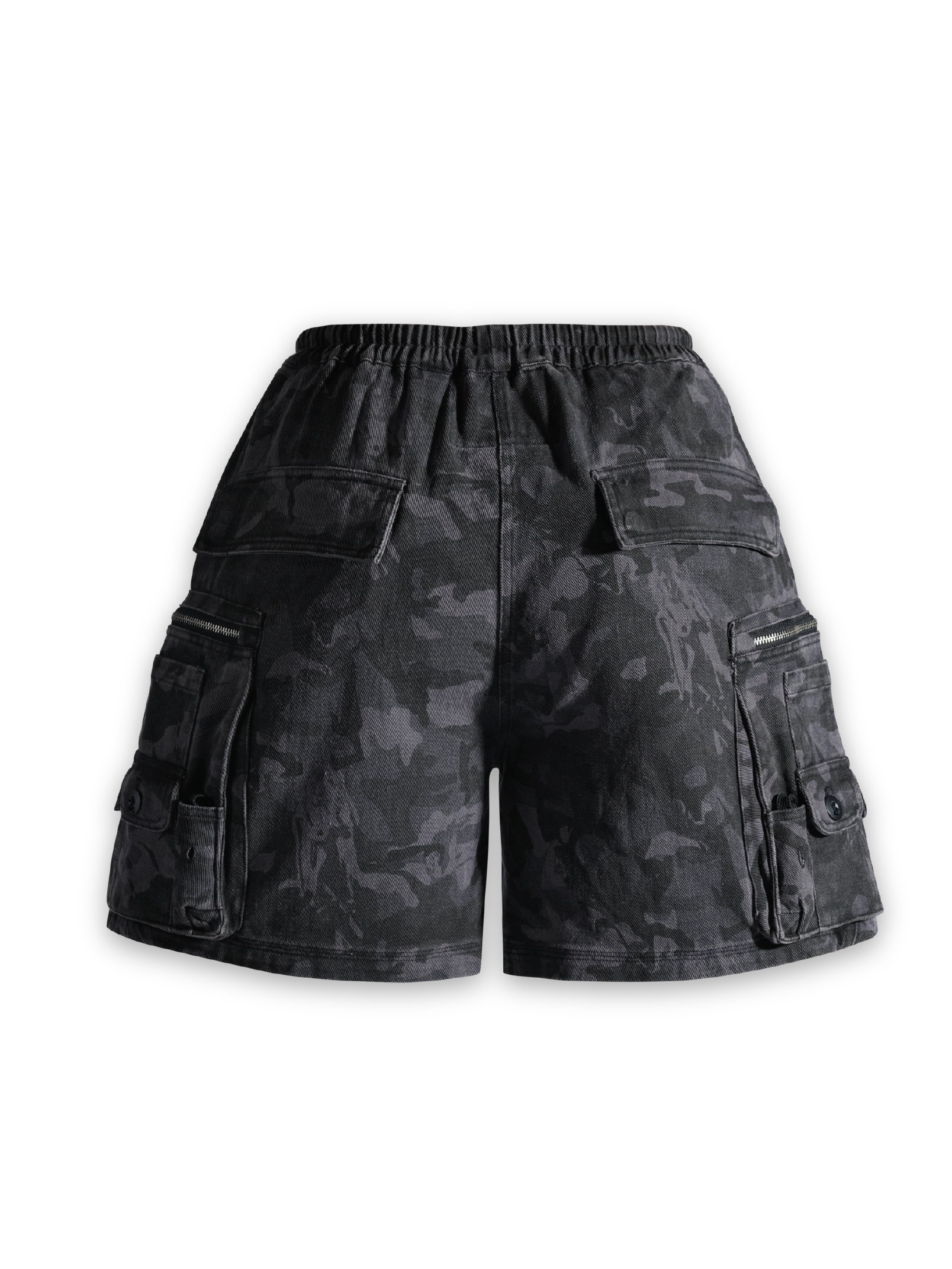 'MULTIP' cargo shorts, grey