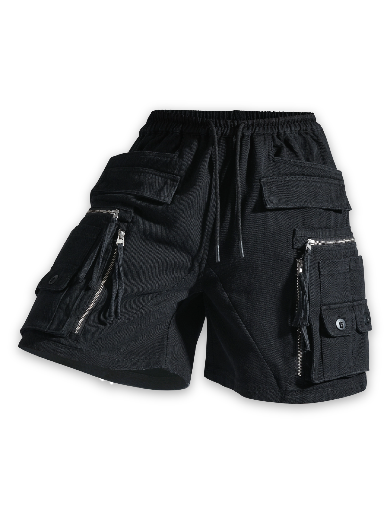 'MULTIP' cargo shorts, black