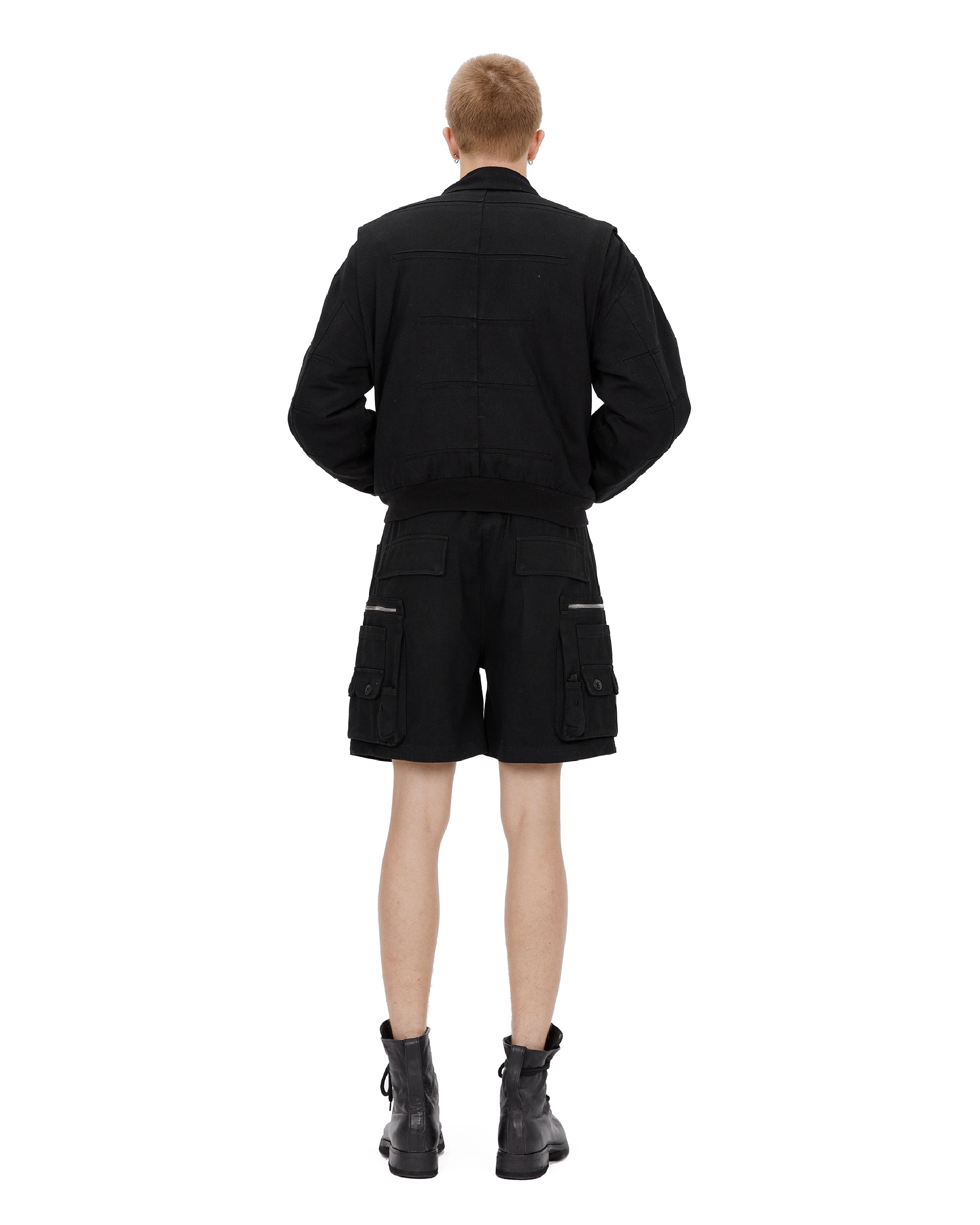 'MULTIP' cargo shorts, black
