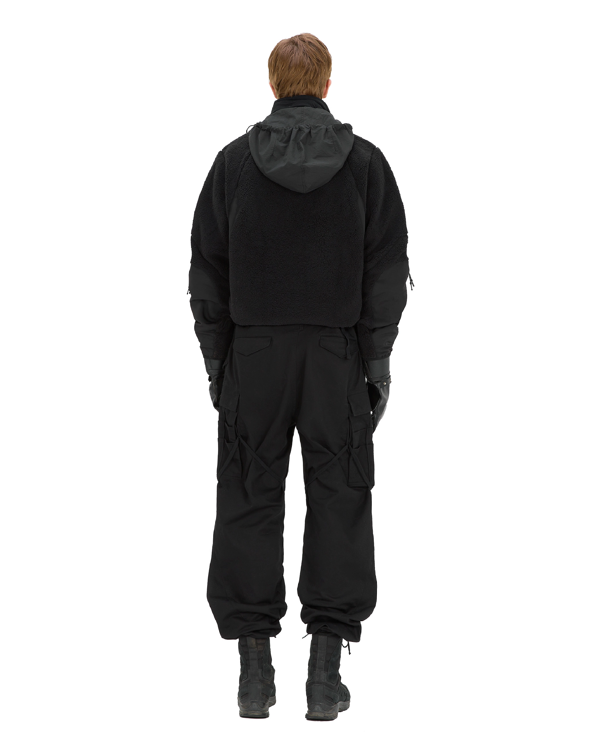 'SPOTIFKA' light fleece jacket, black