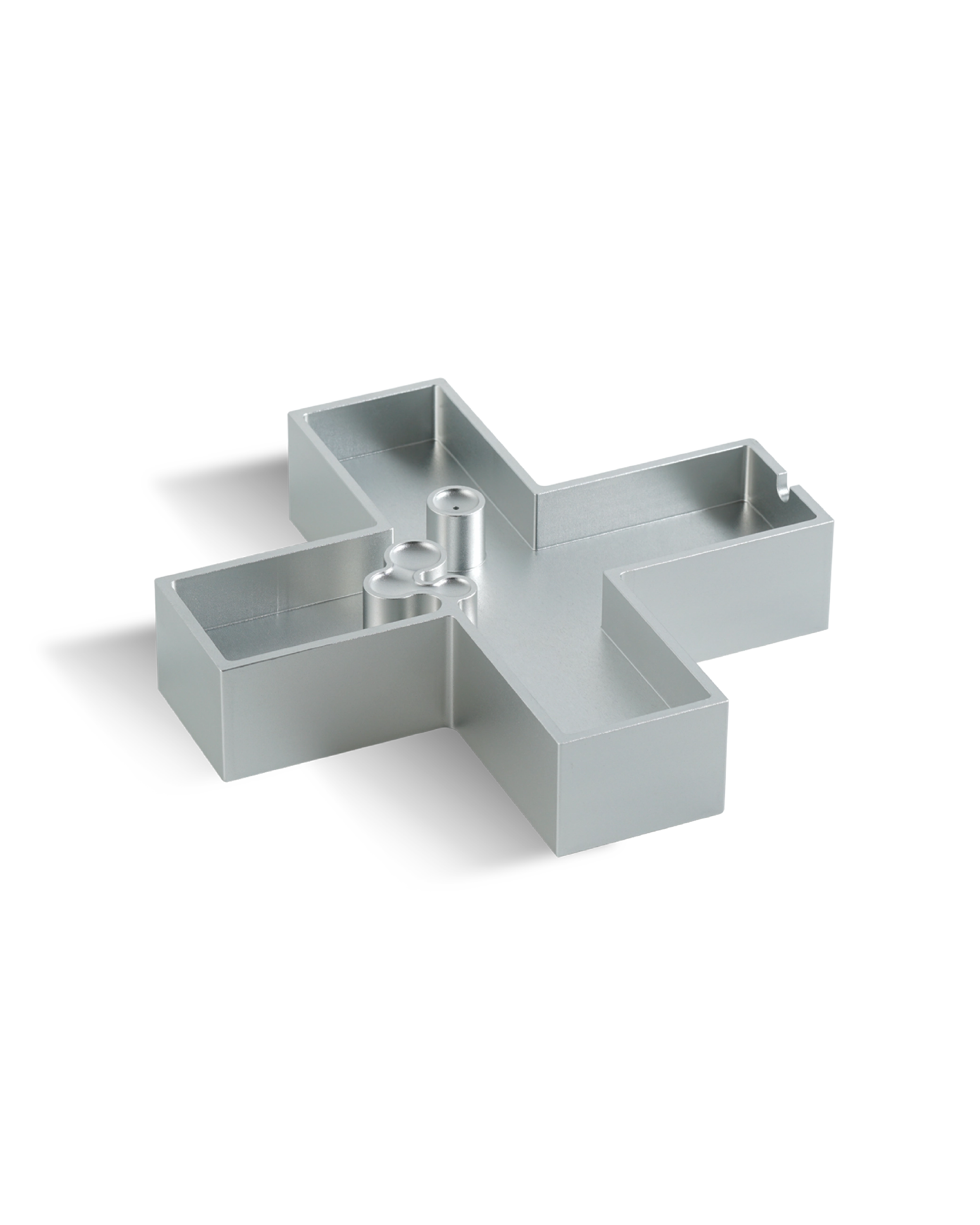 'CROSS' metal ashtray