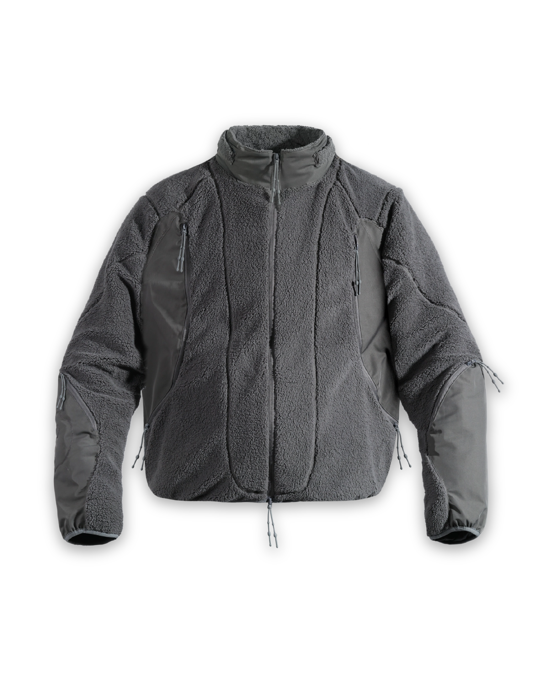 'SPOTIFKA' light fleece jacket, grey