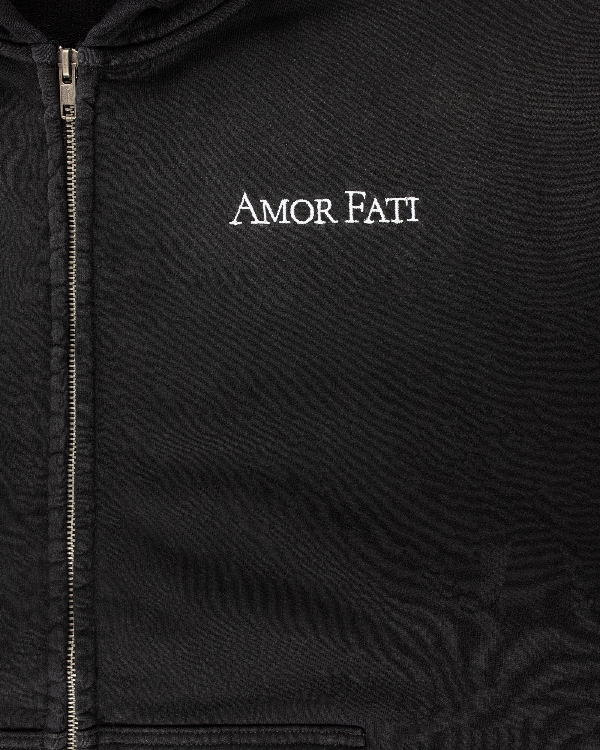 amor fati zip hoodie