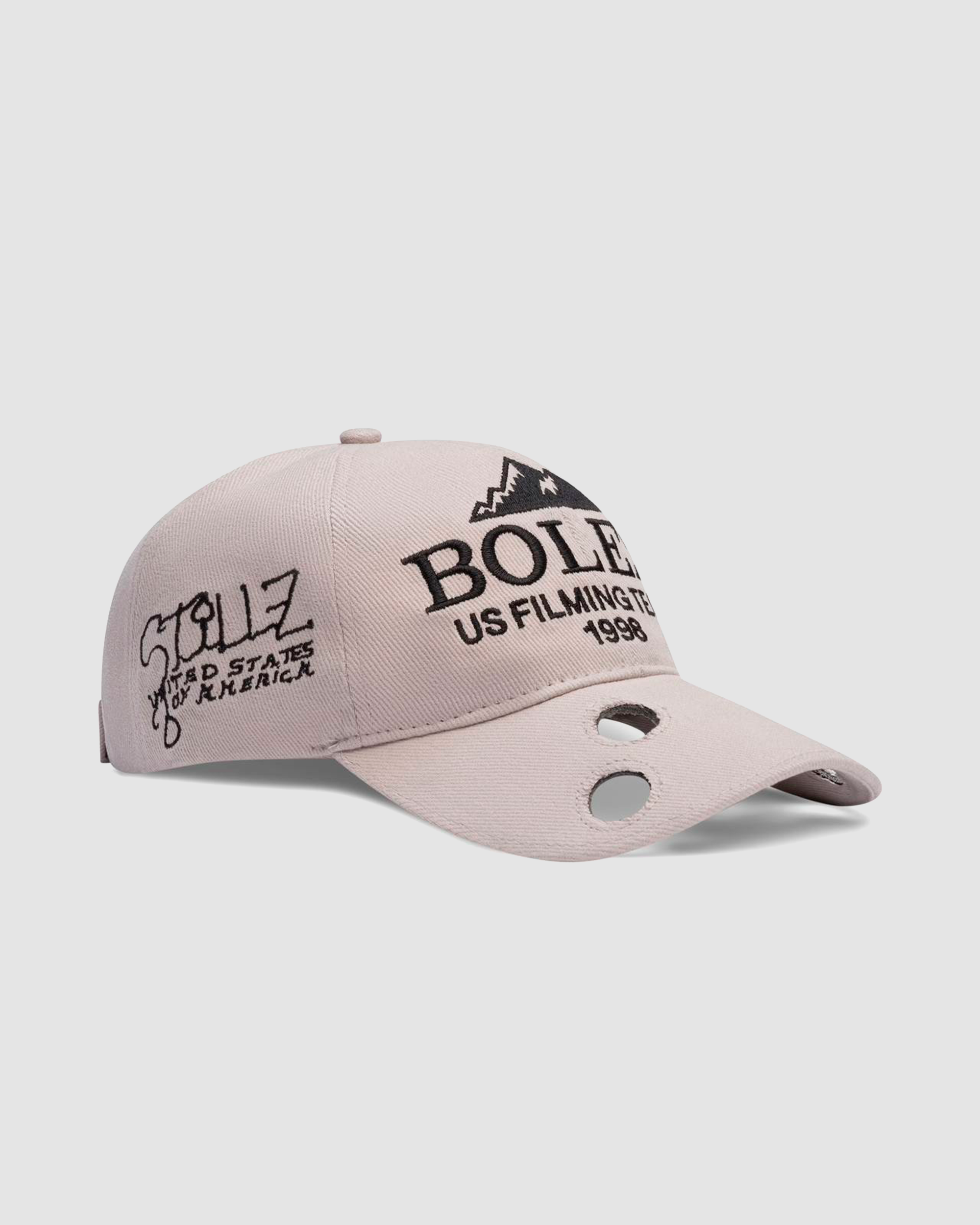 Bolex 6-panel hat, bone