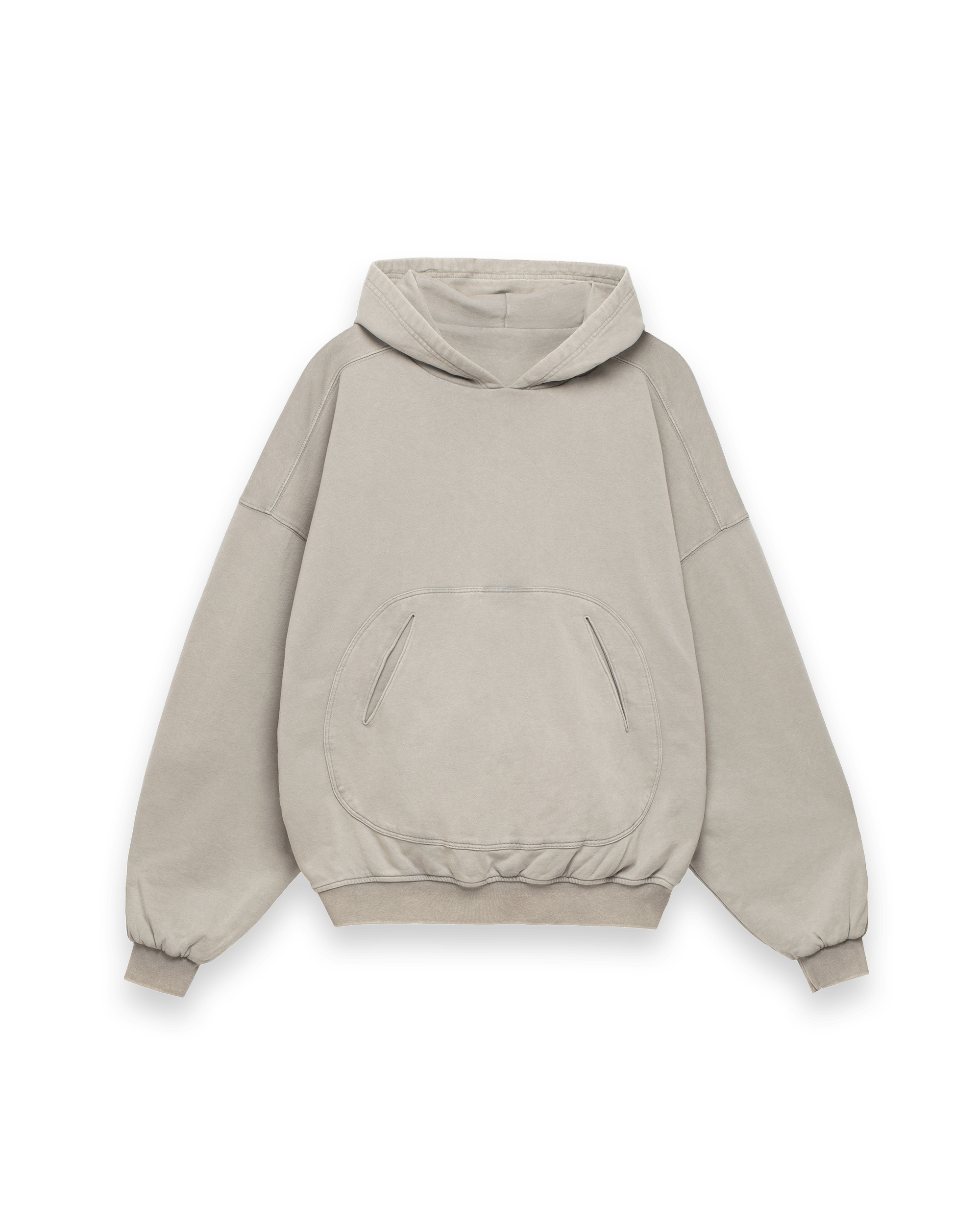 'double sided' hoodie, pastel