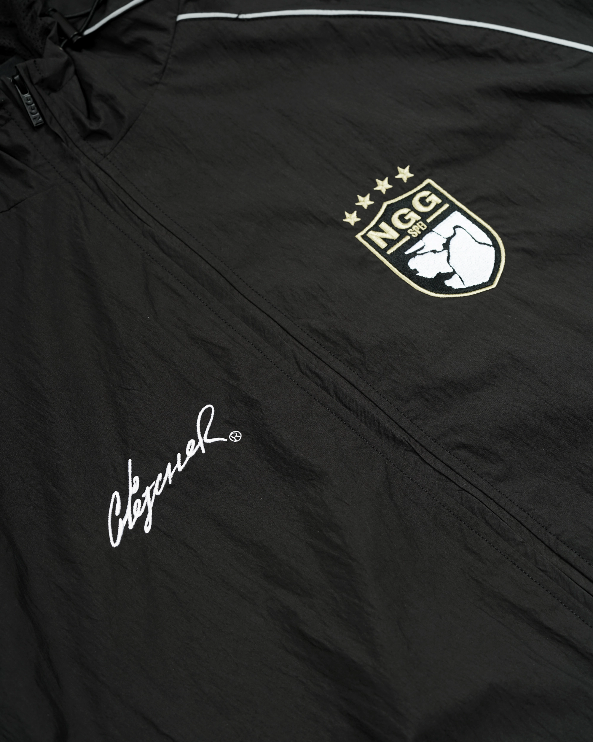 NGG TRACK JACKET, BLACK