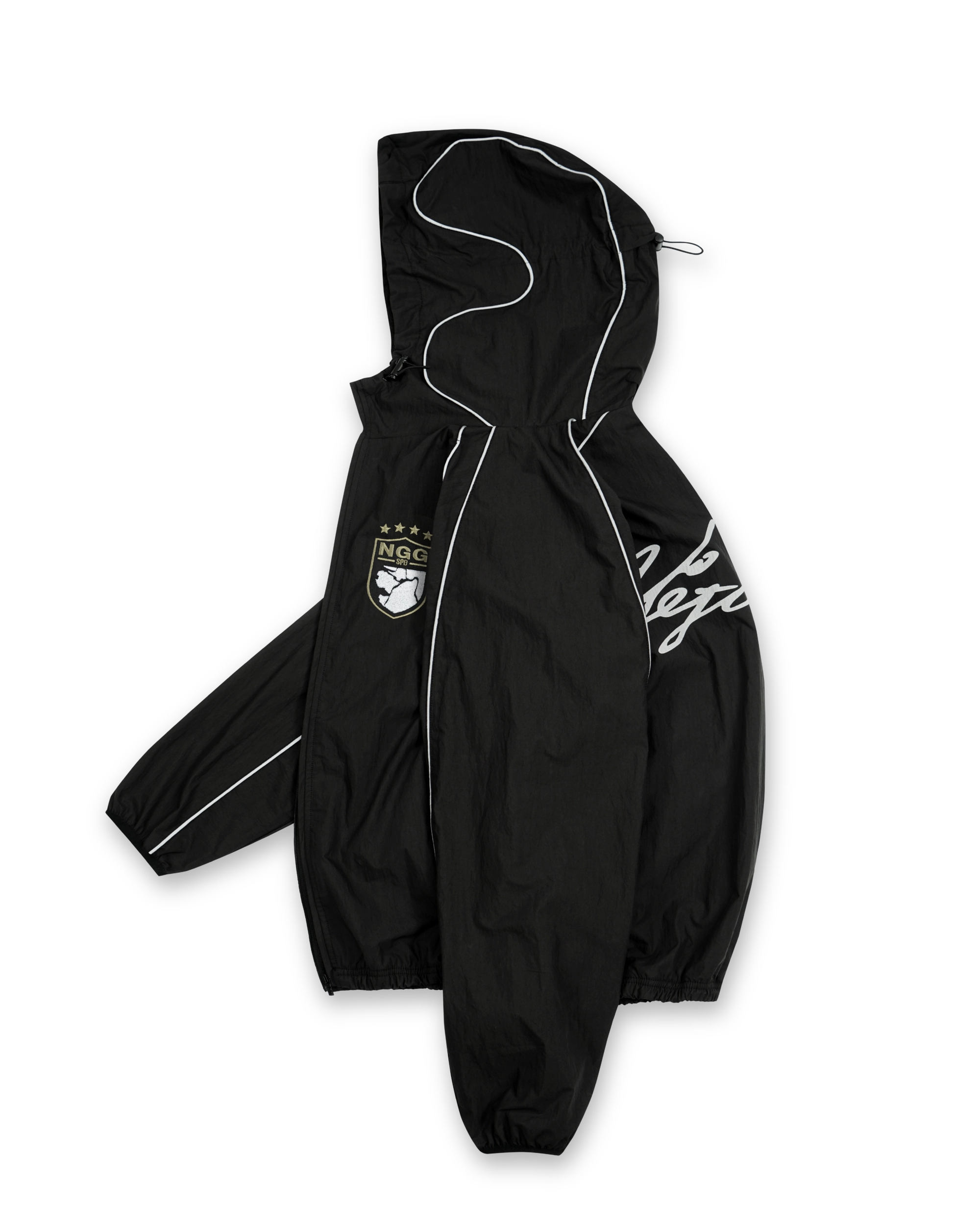 NGG TRACK JACKET, BLACK