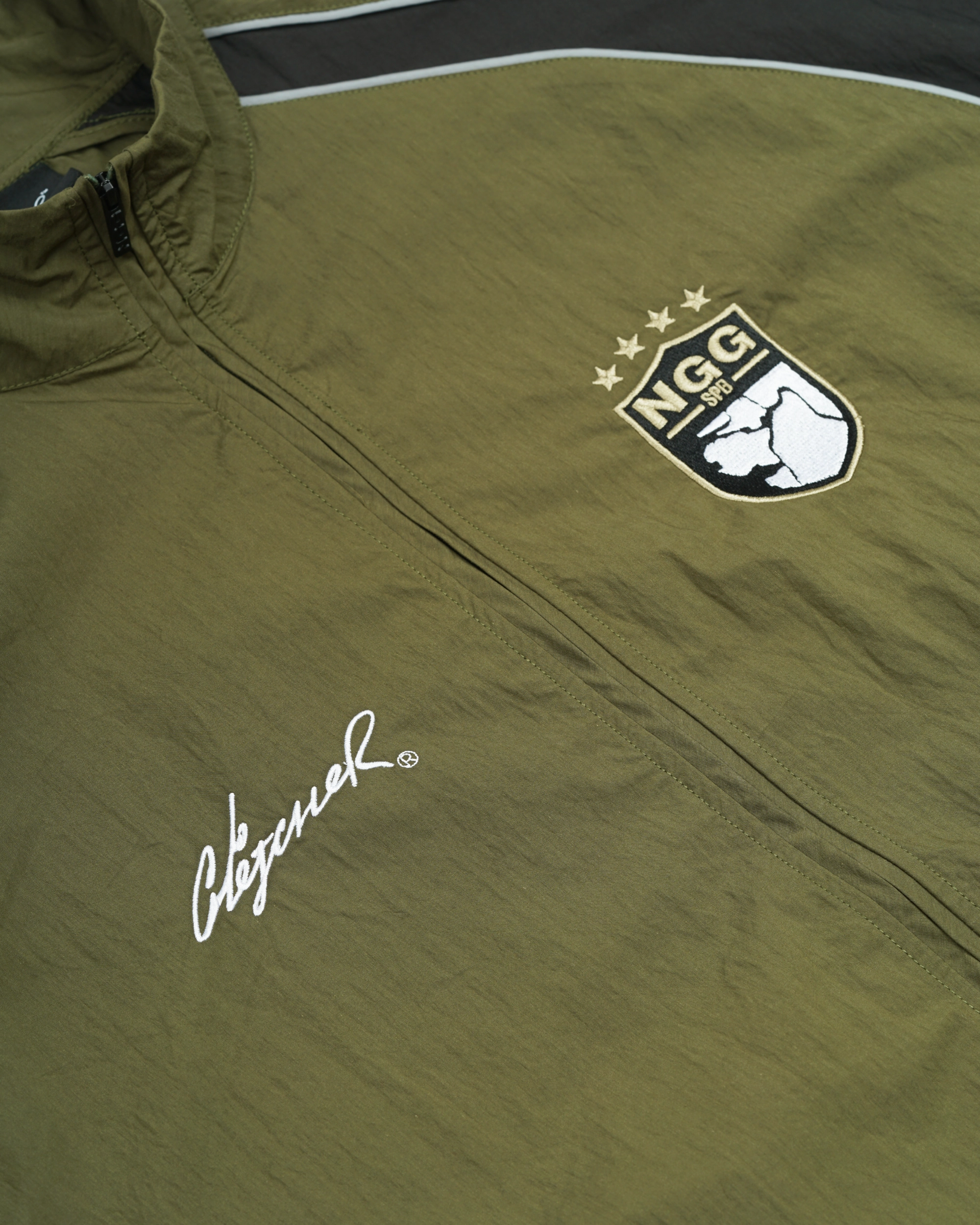 NGG TRACK JACKET, OLIVE