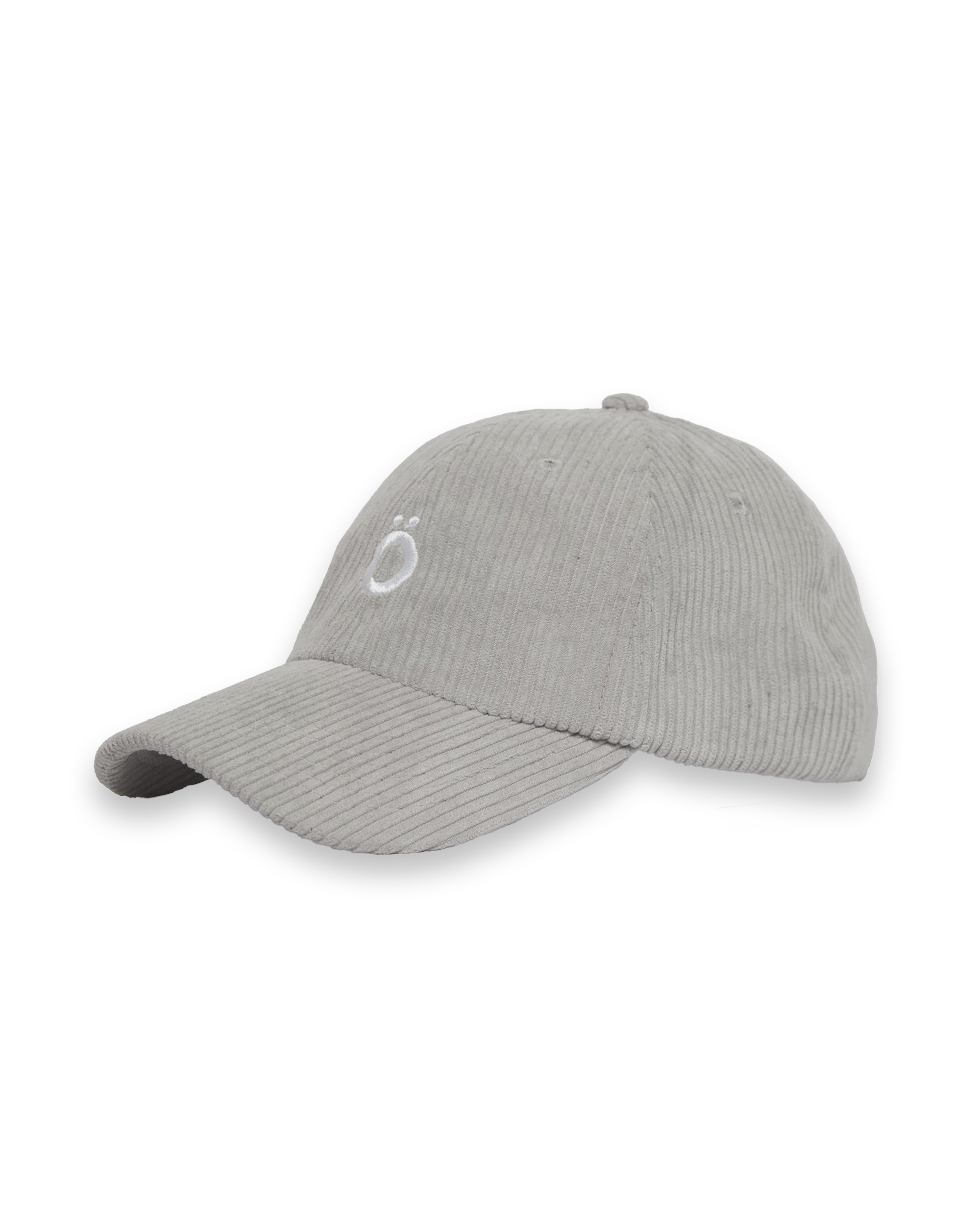 Grey corduroy cap