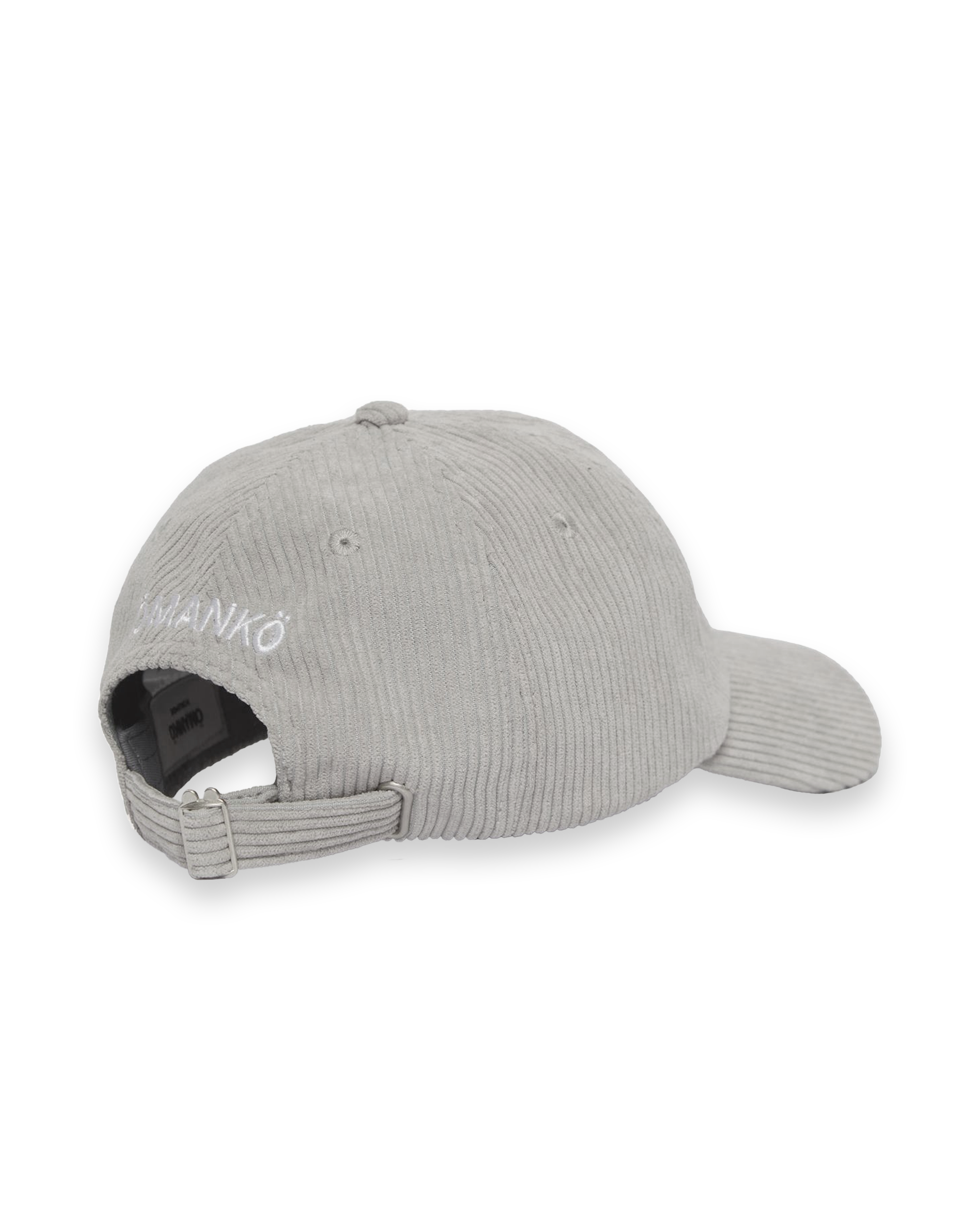 Grey corduroy cap