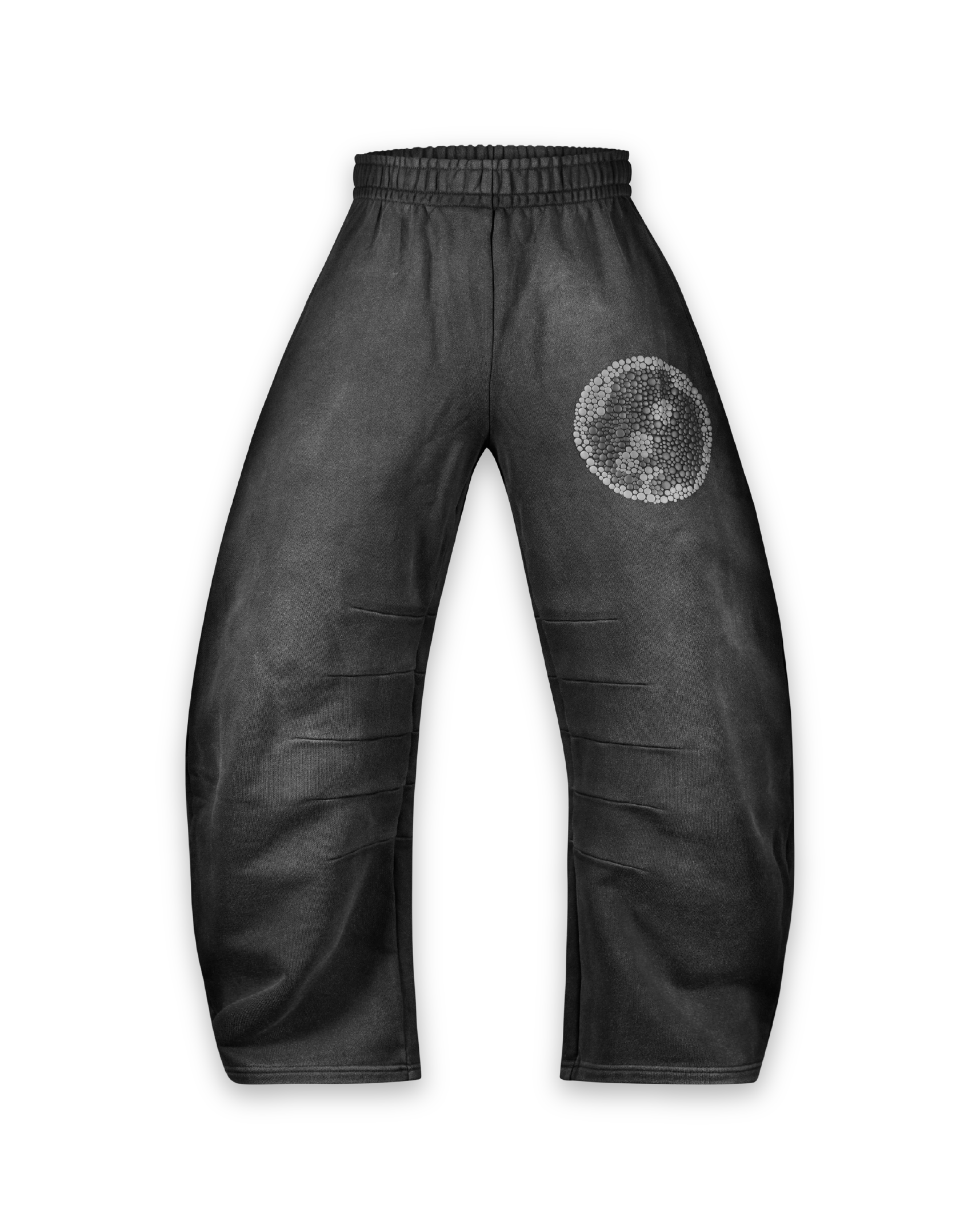 'EYECHE' Puff j cut sweats