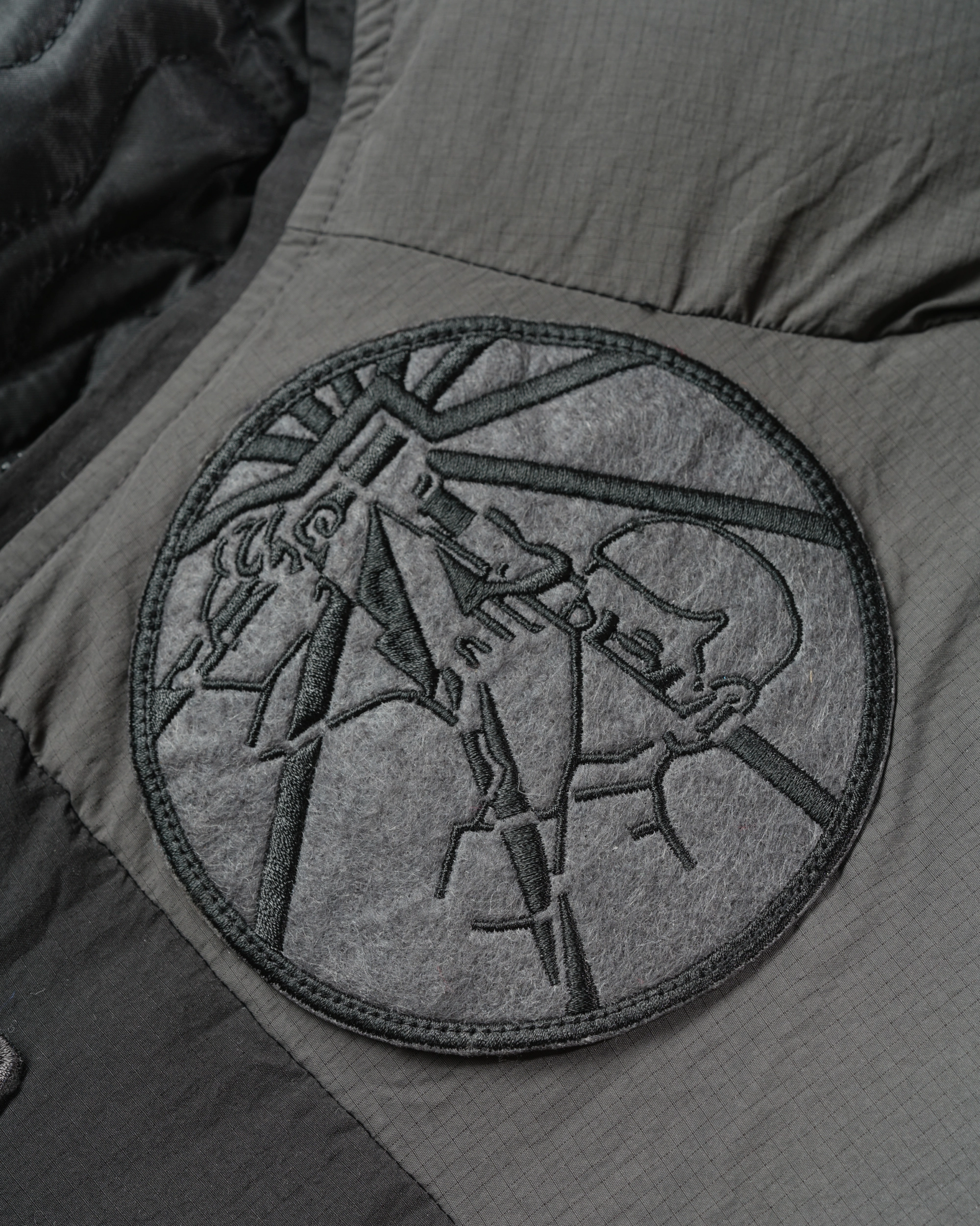 STILLZ® Multi-Symbol Puffer Jacket