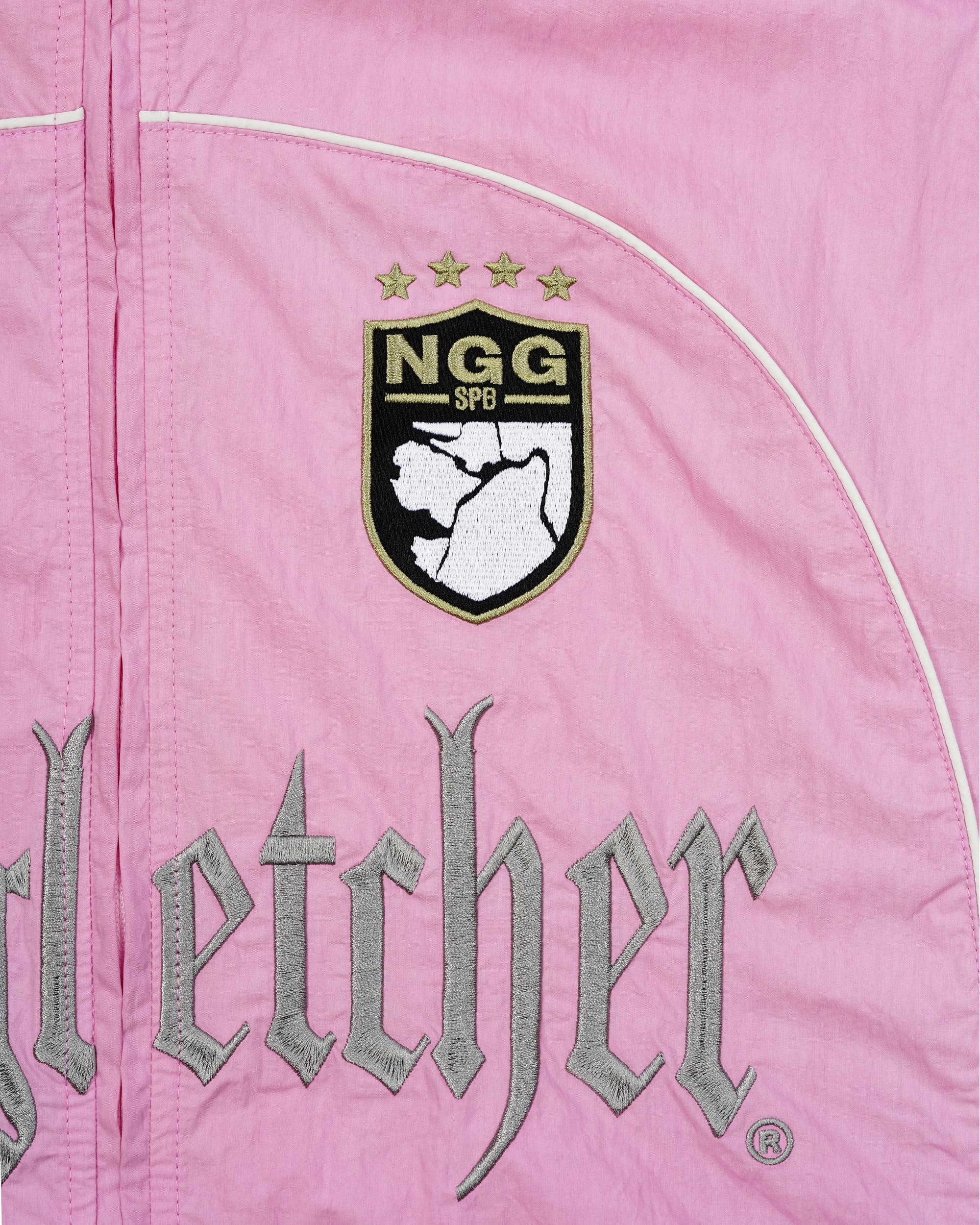 'GOTHIC' track jacket, pink